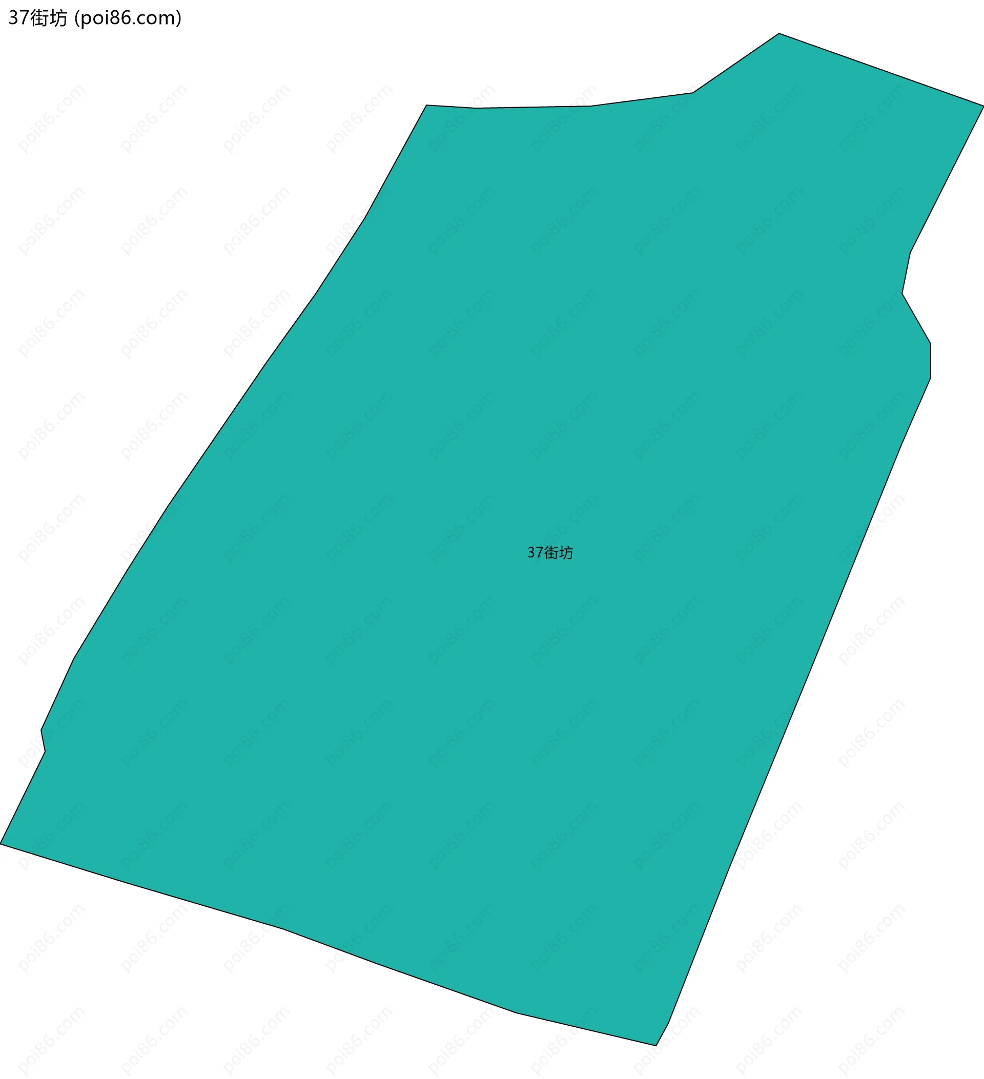 37街坊边界地图