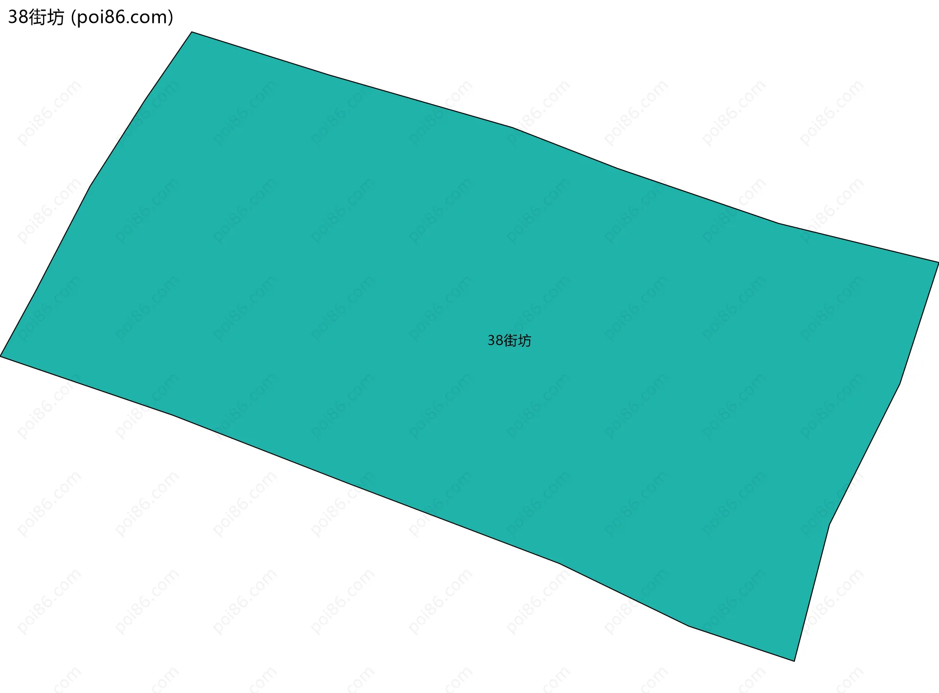 38街坊边界地图