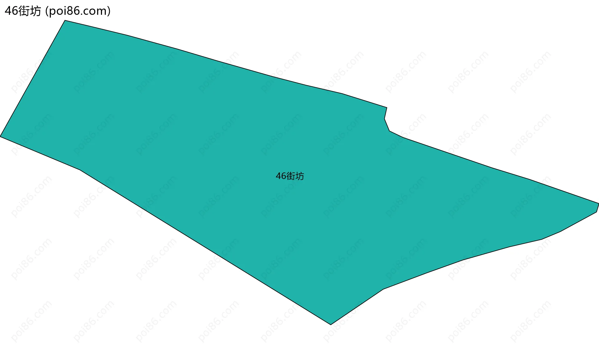 46街坊边界地图