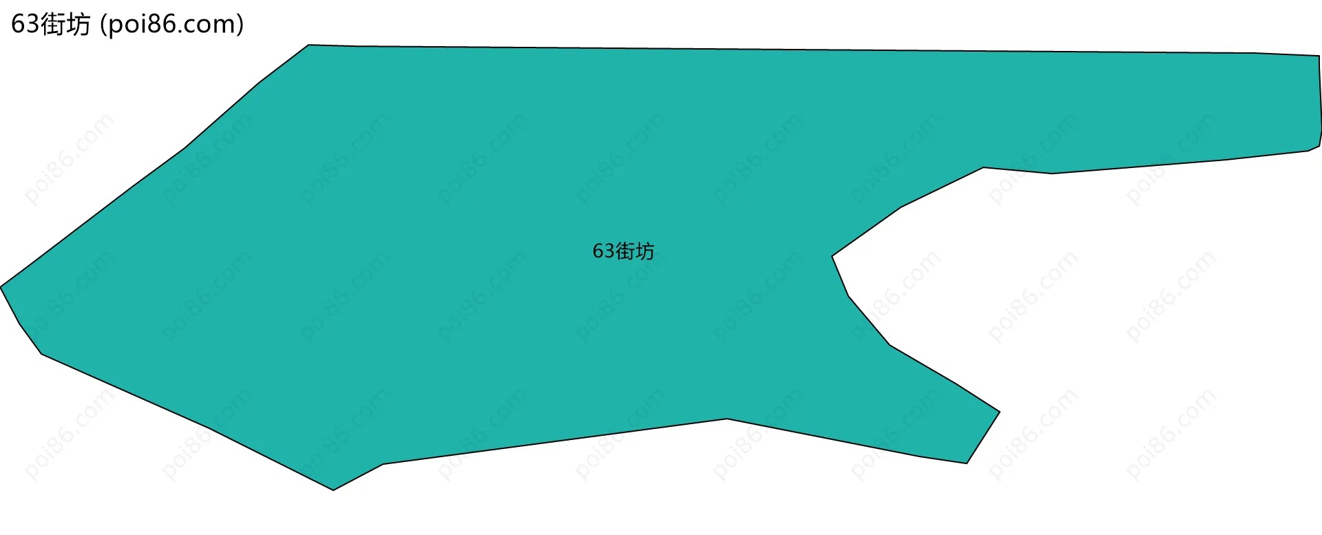 63街坊边界地图