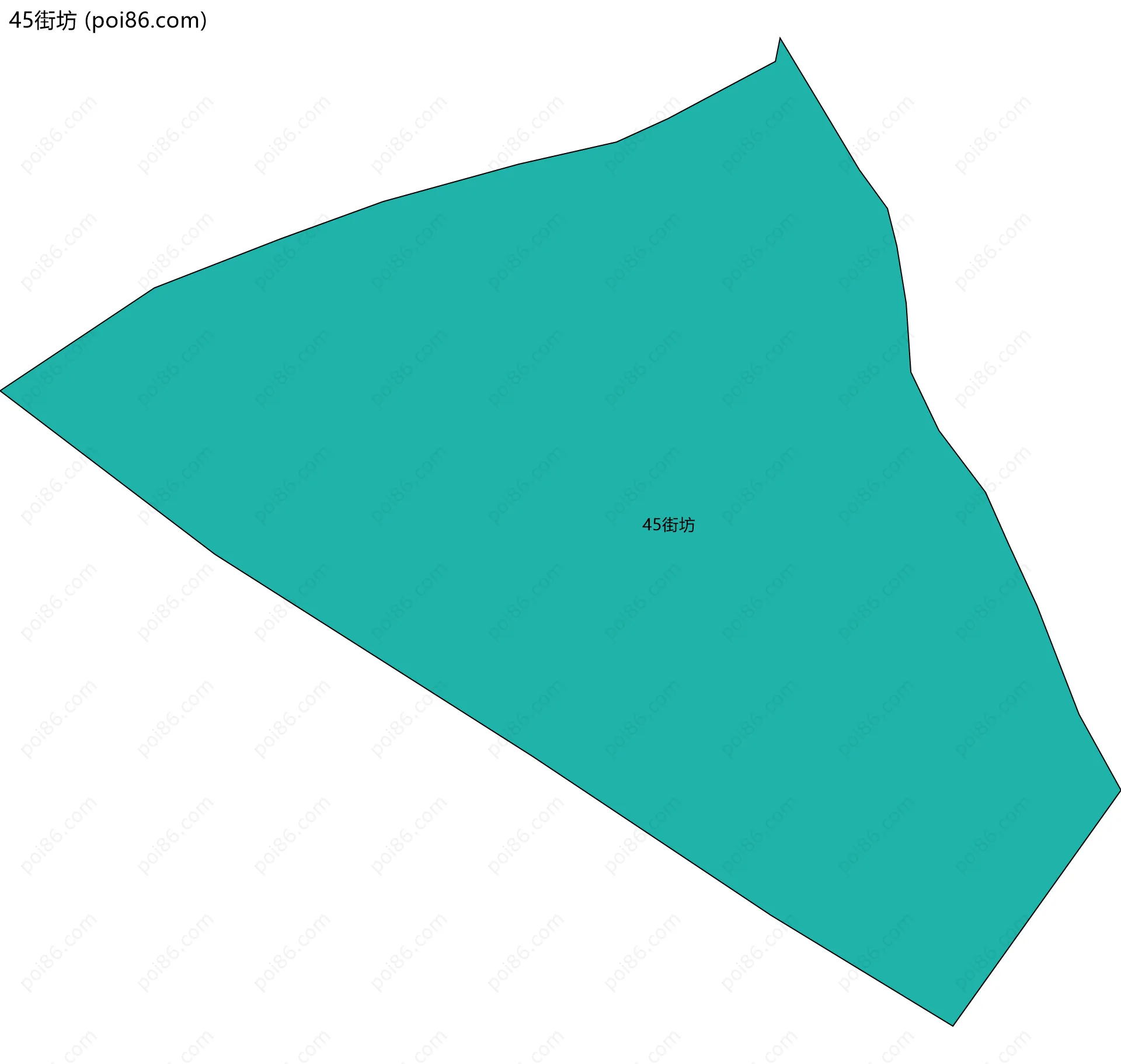 45街坊边界地图