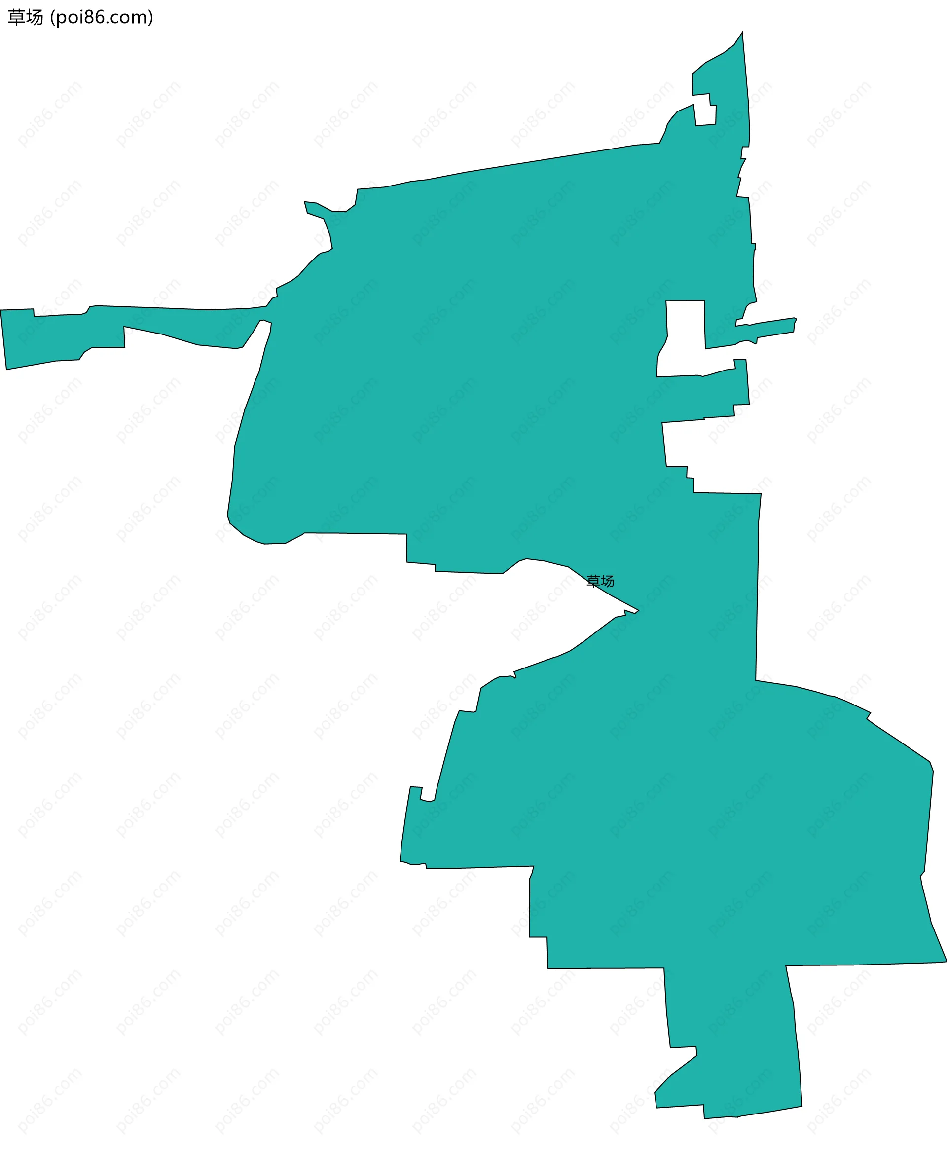 草场边界地图