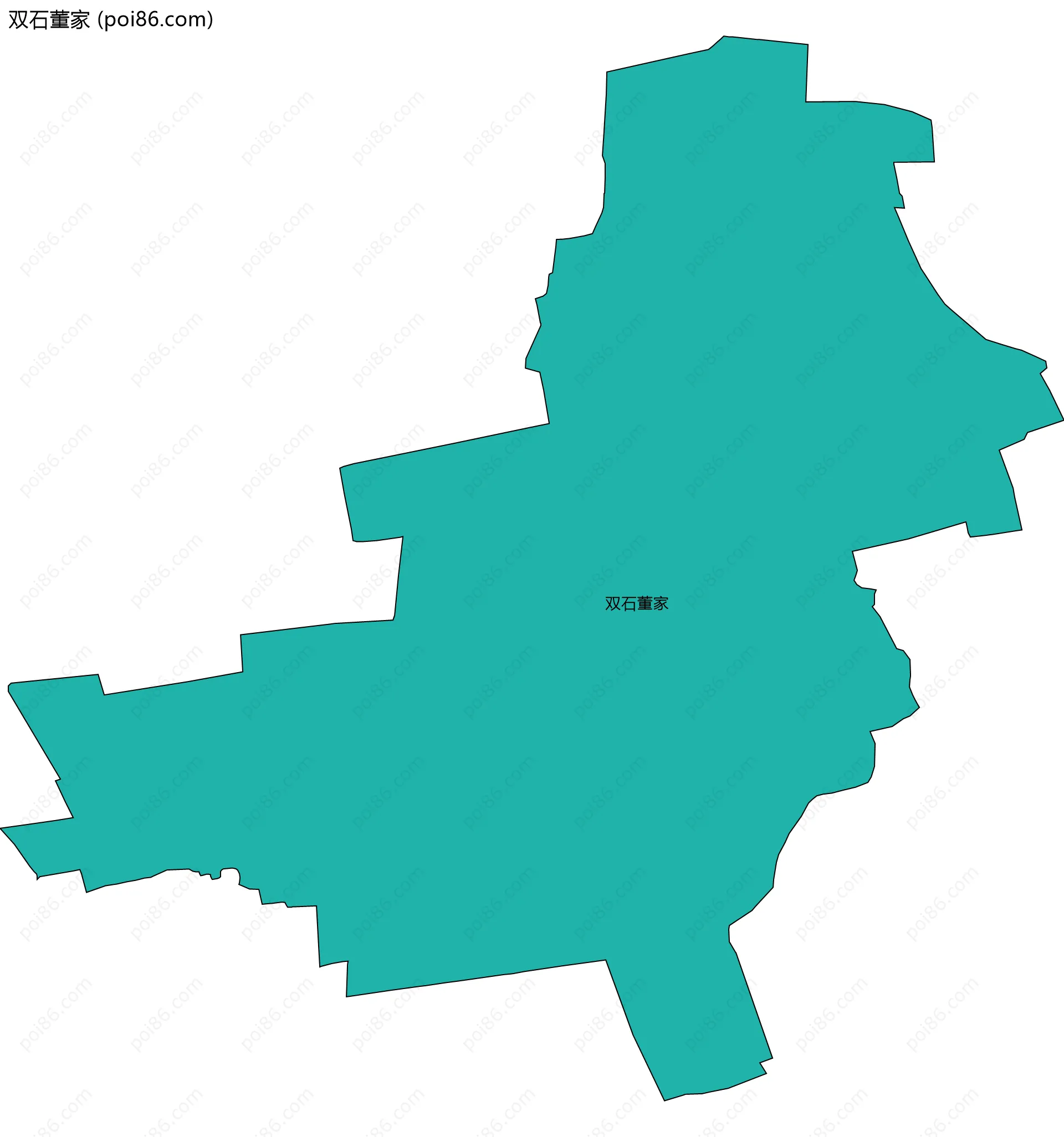 双石董家边界地图