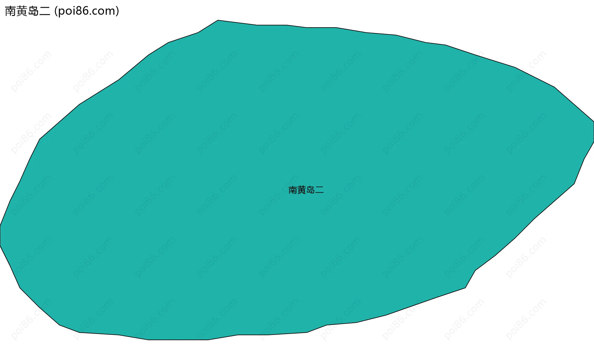 南黄岛二边界地图