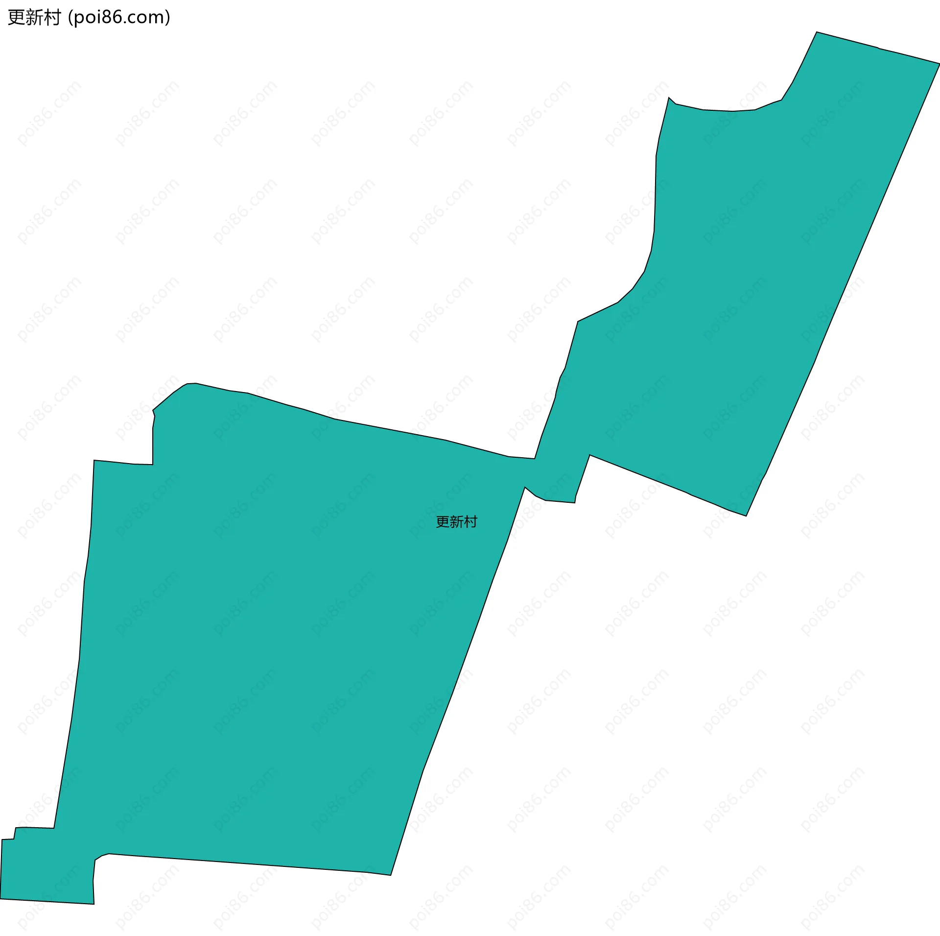 更新村边界地图