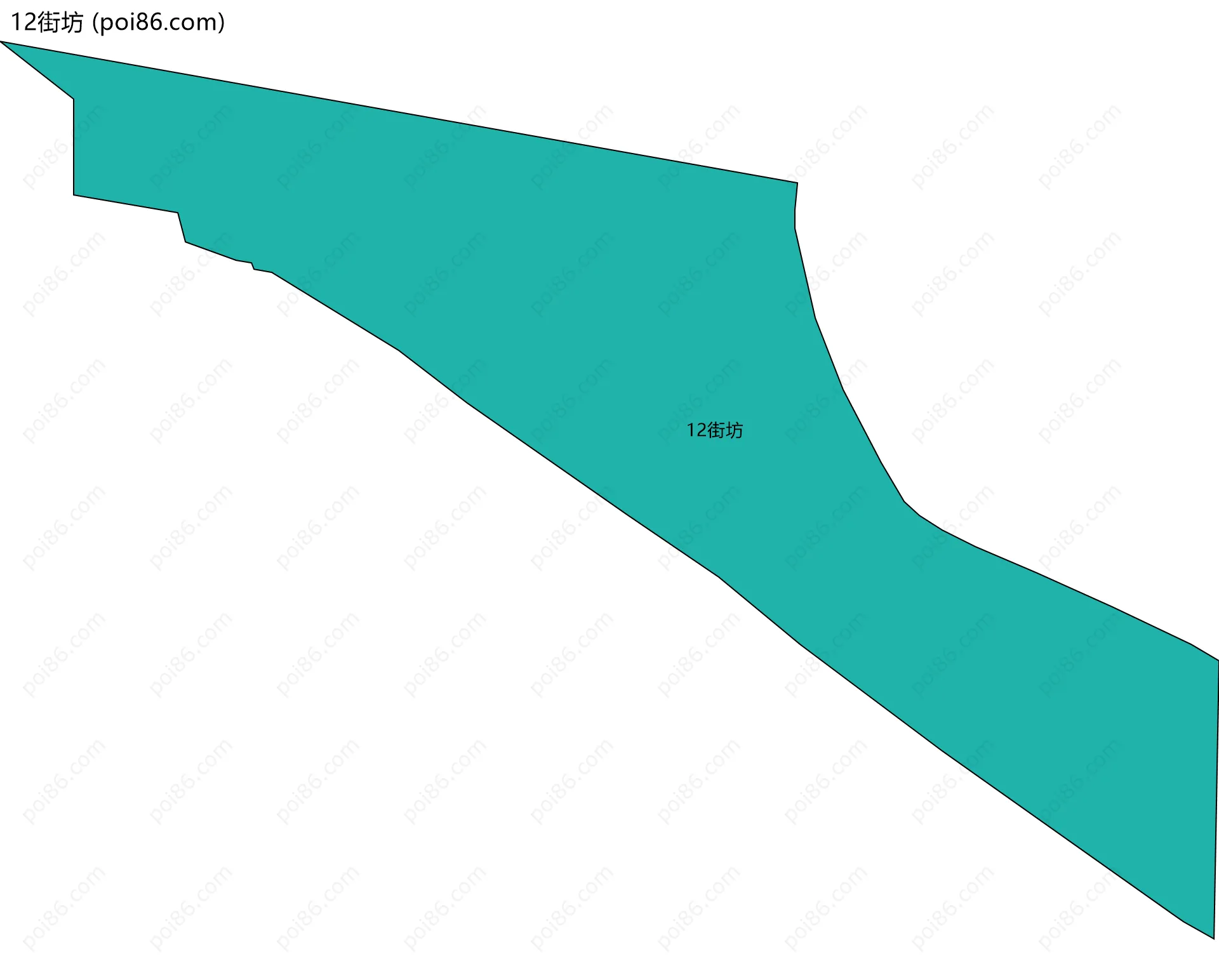 12街坊边界地图