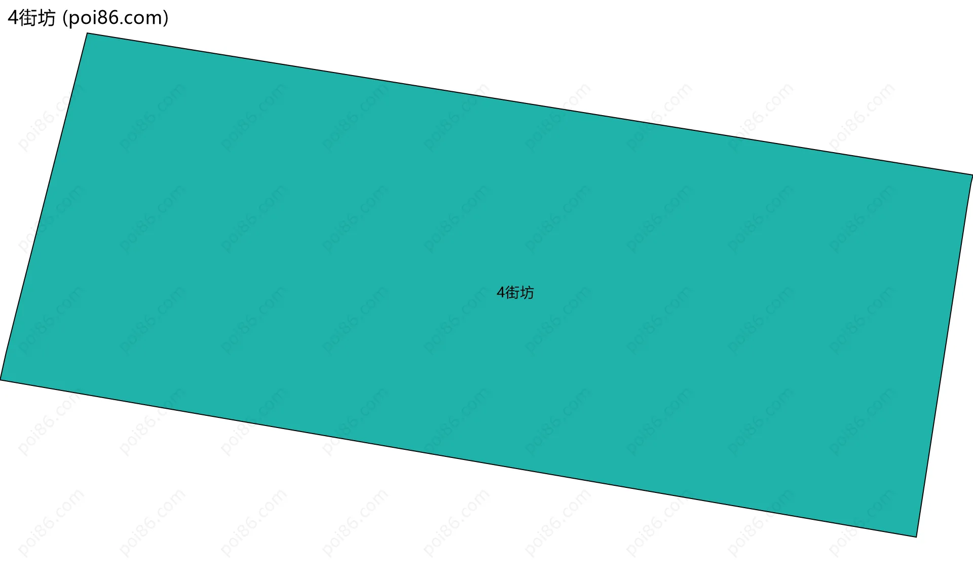 4街坊边界地图