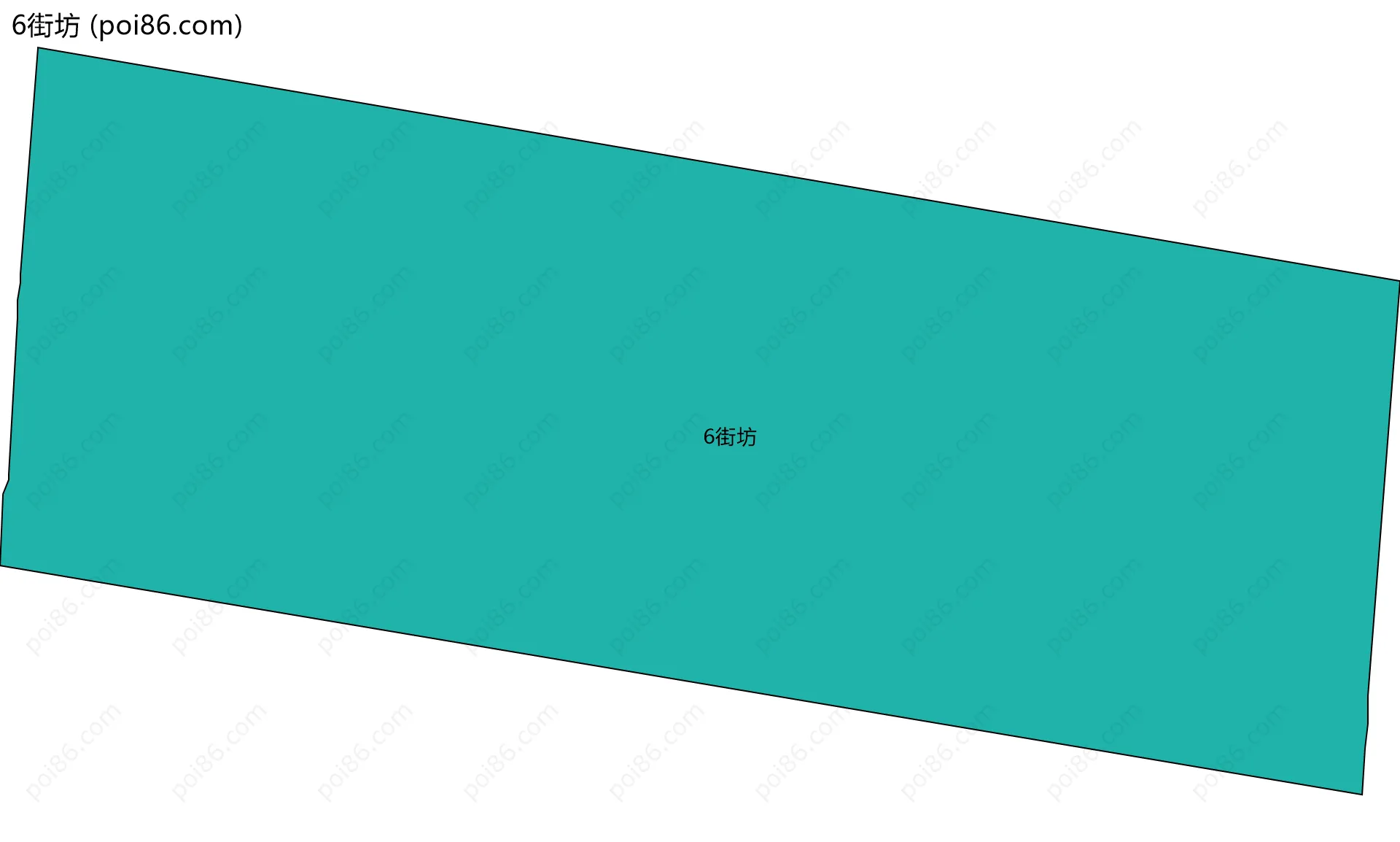 6街坊边界地图