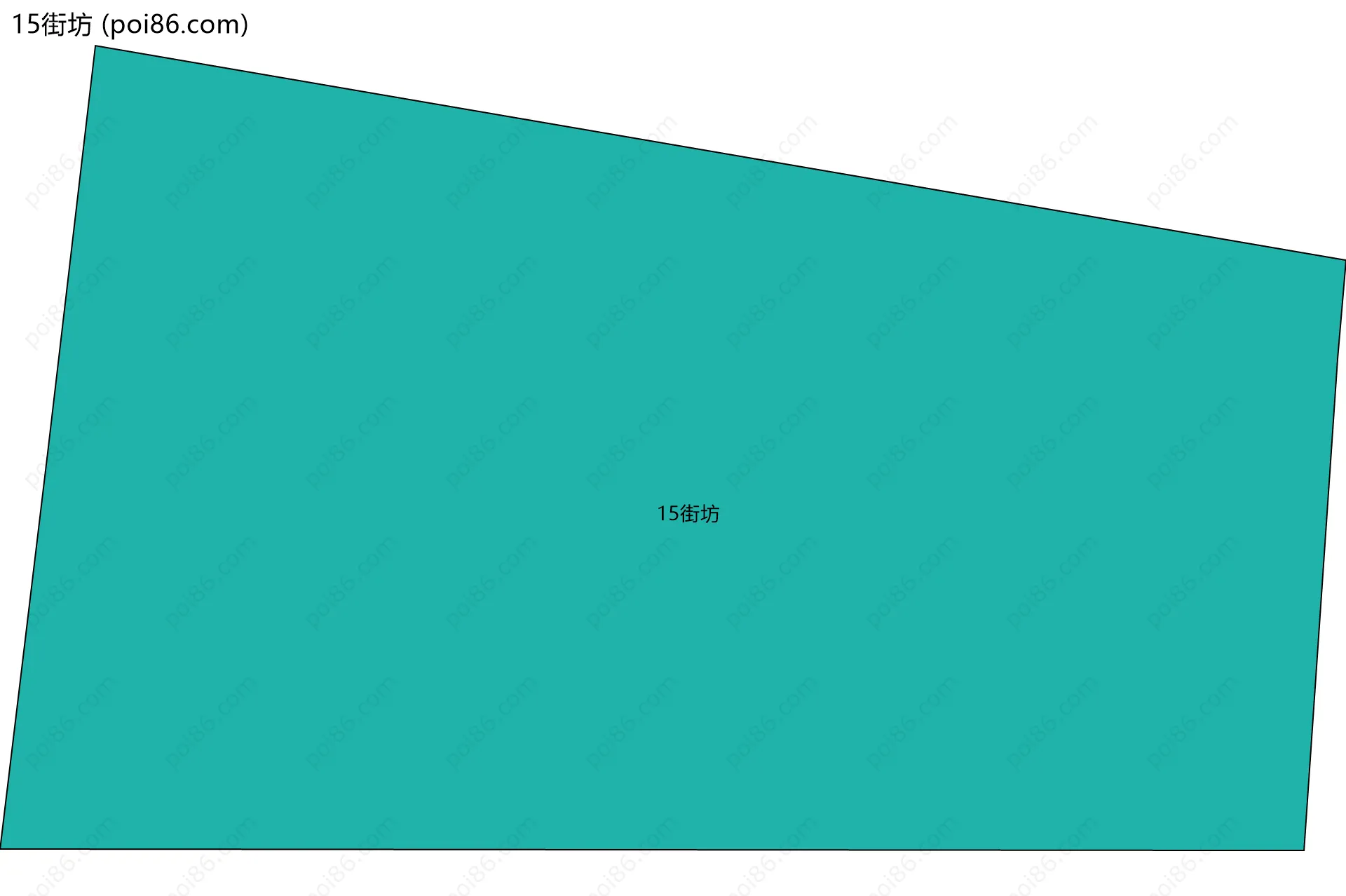 15街坊边界地图