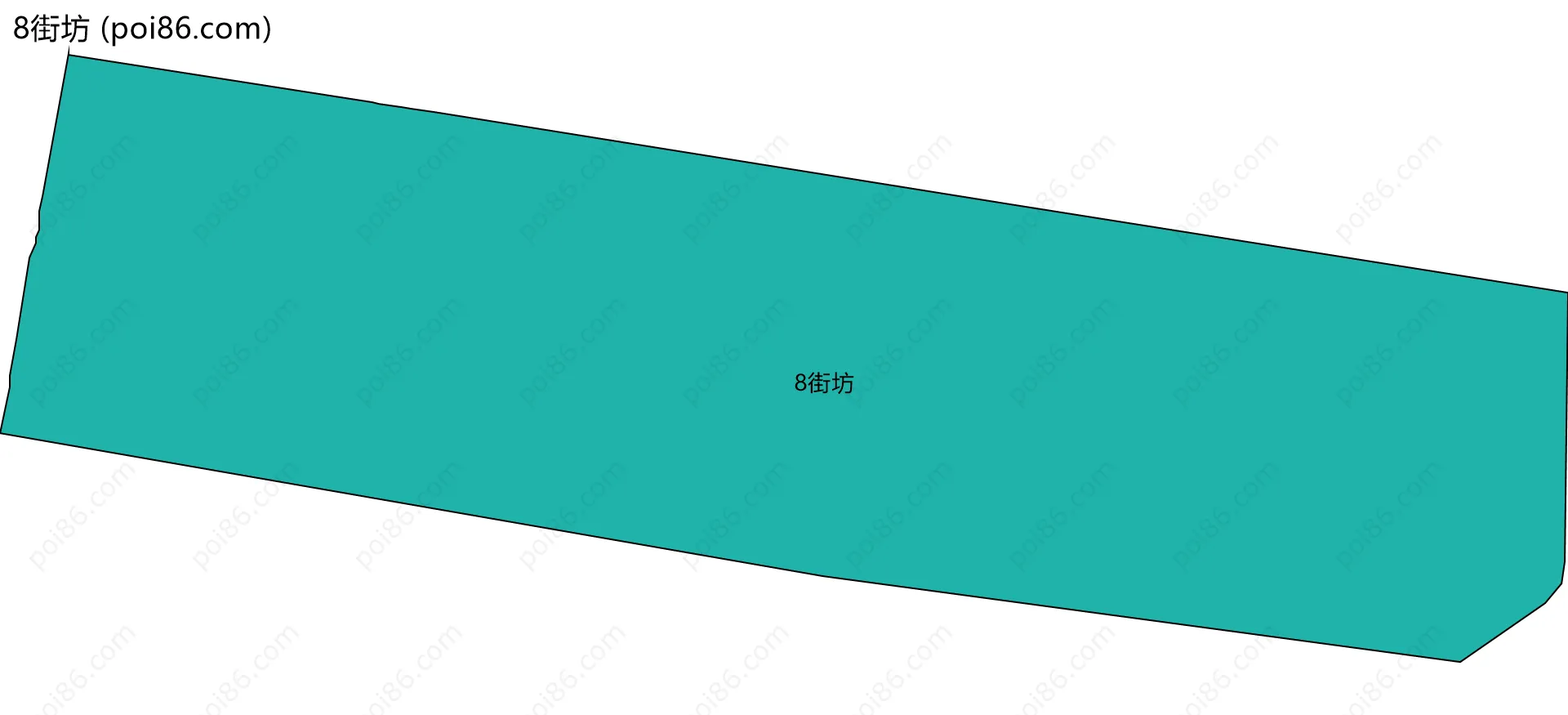 8街坊边界地图