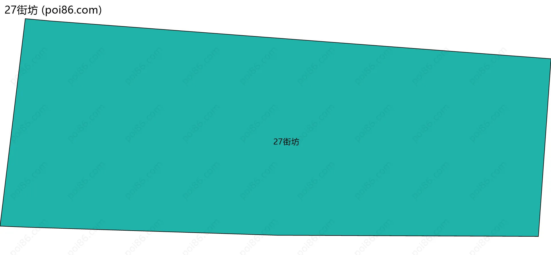 27街坊边界地图