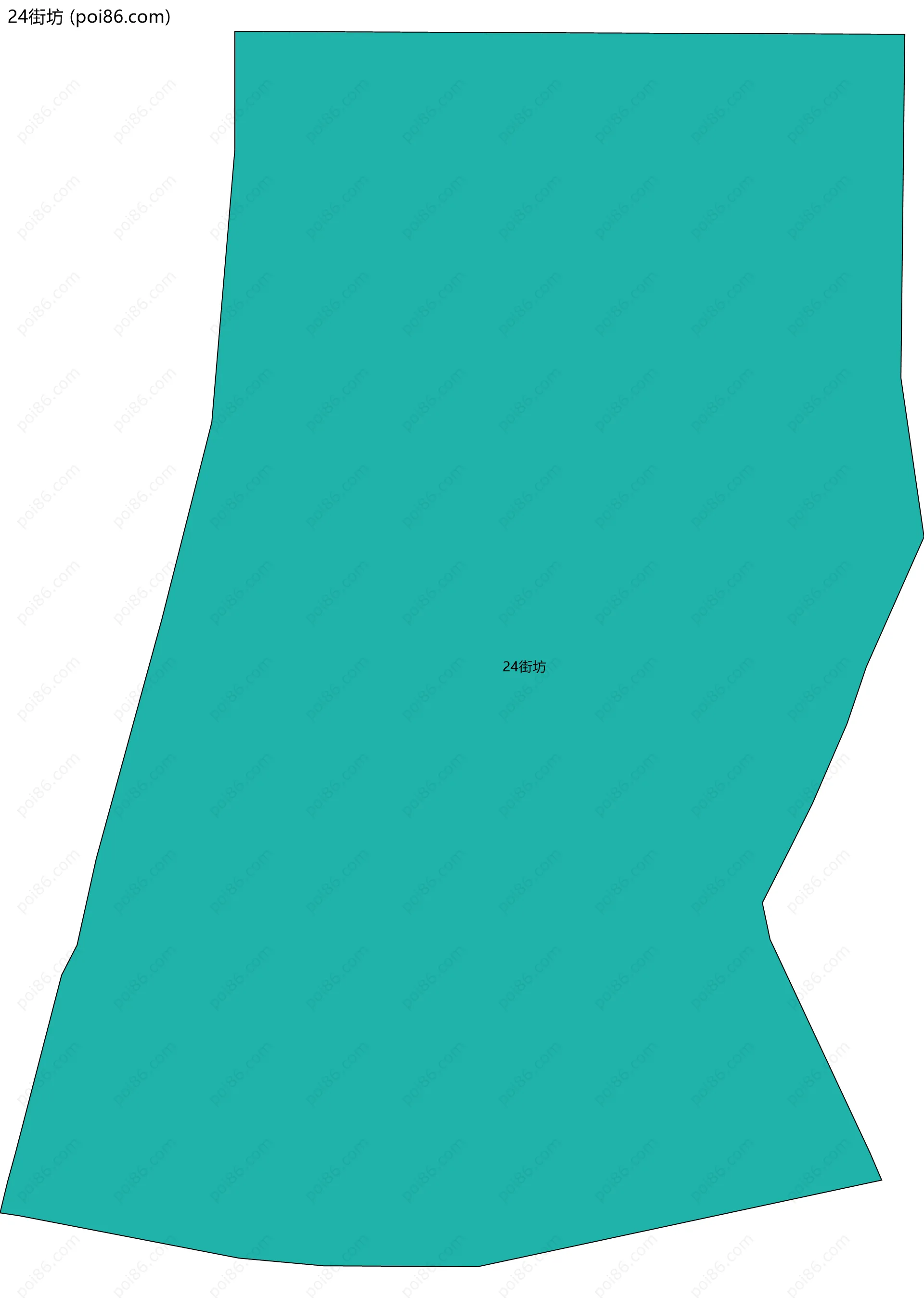 24街坊边界地图