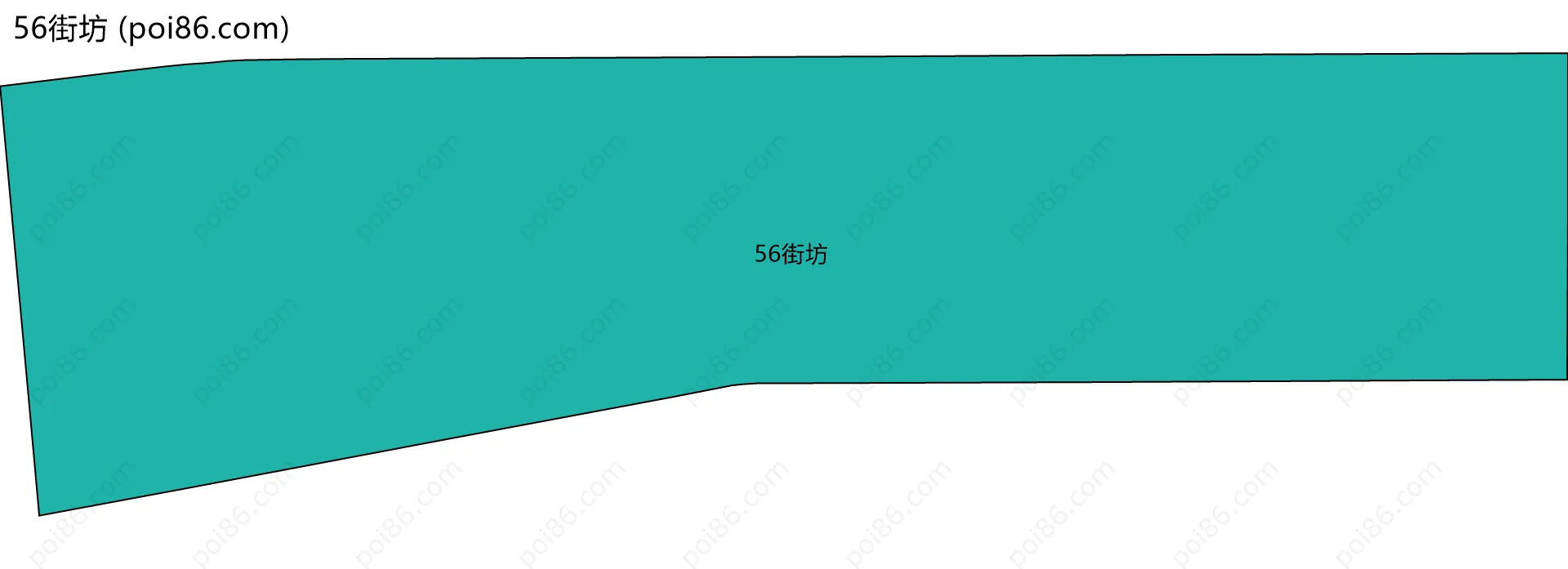 56街坊边界地图
