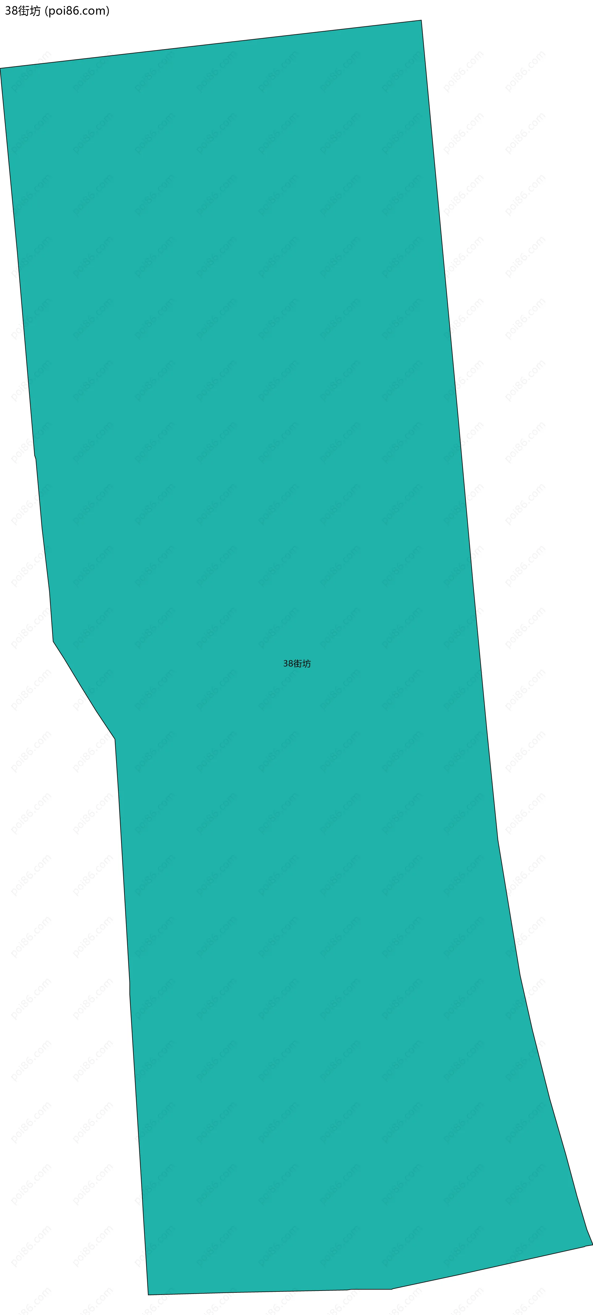 38街坊边界地图