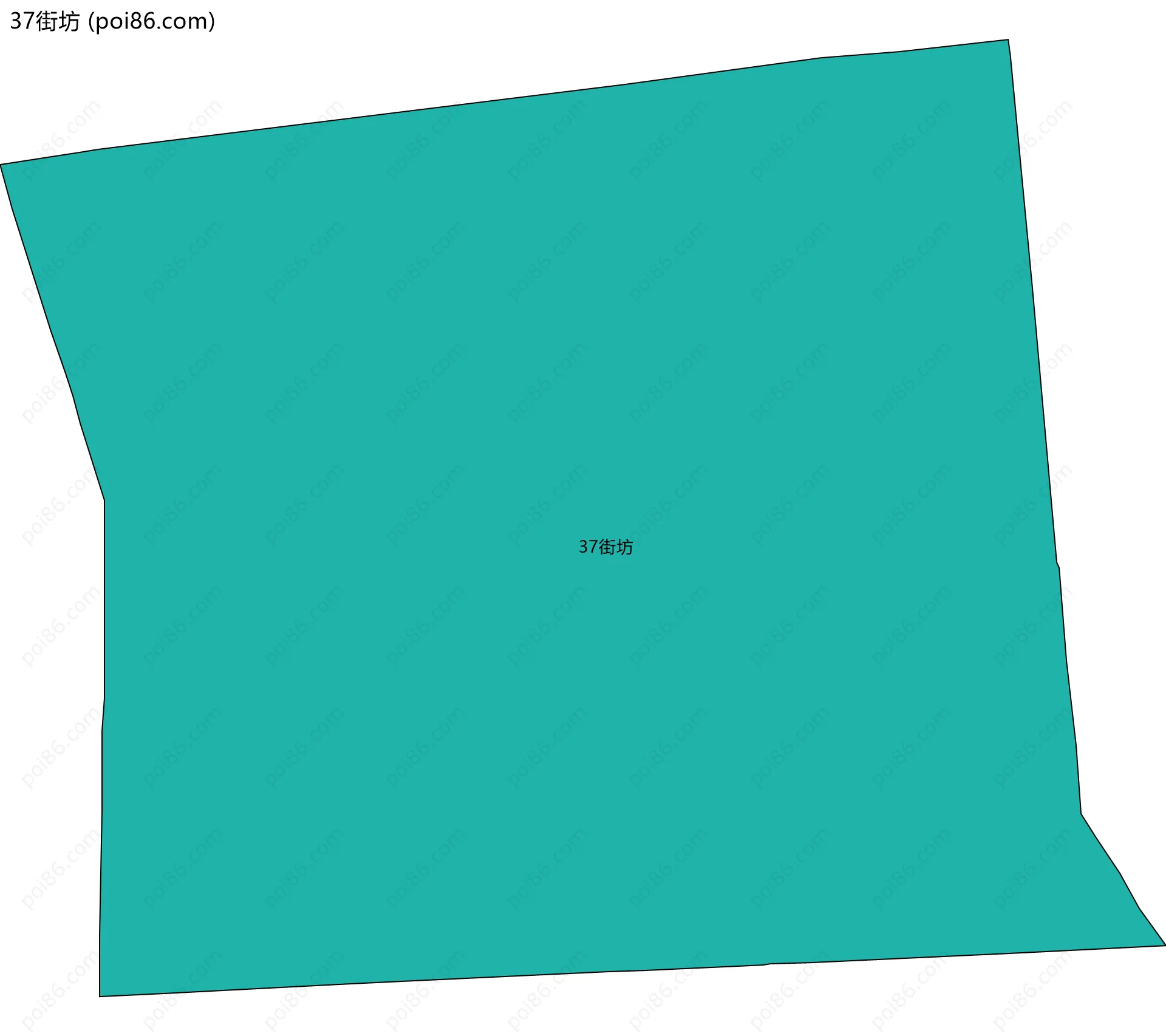 37街坊边界地图