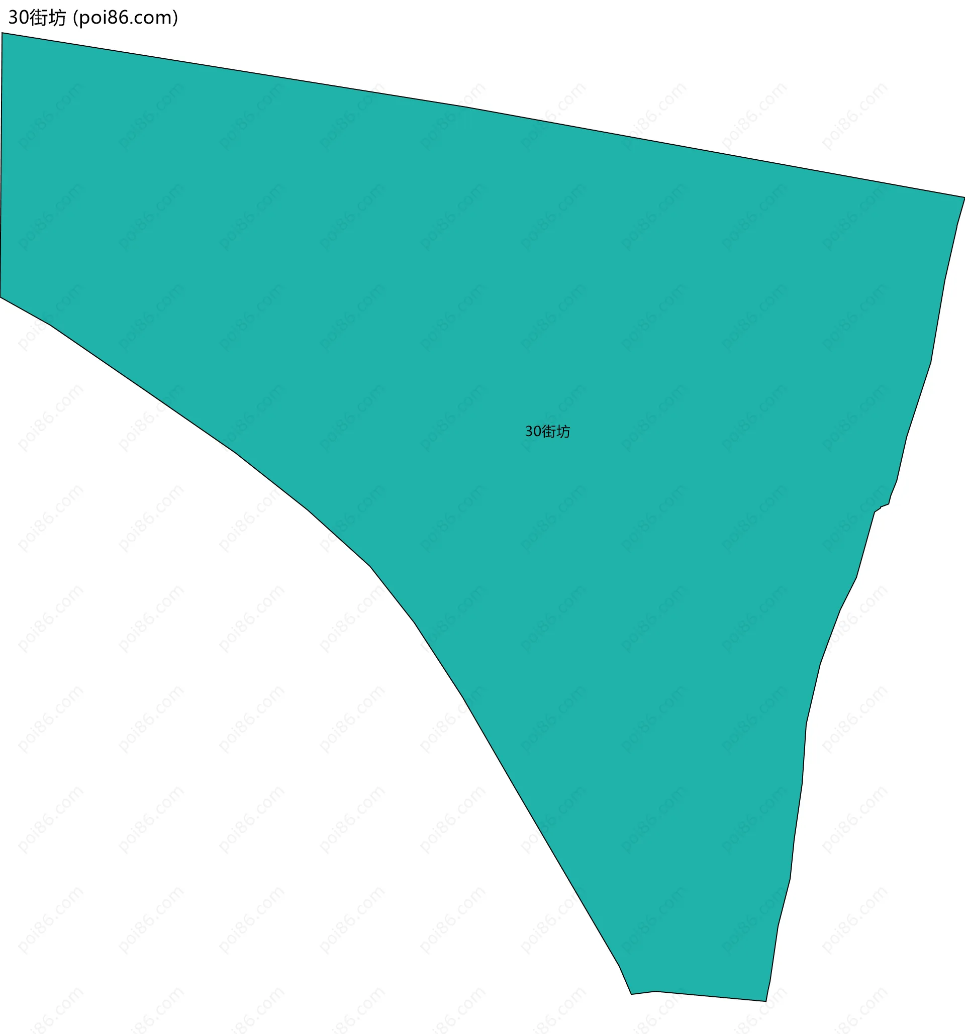 30街坊边界地图