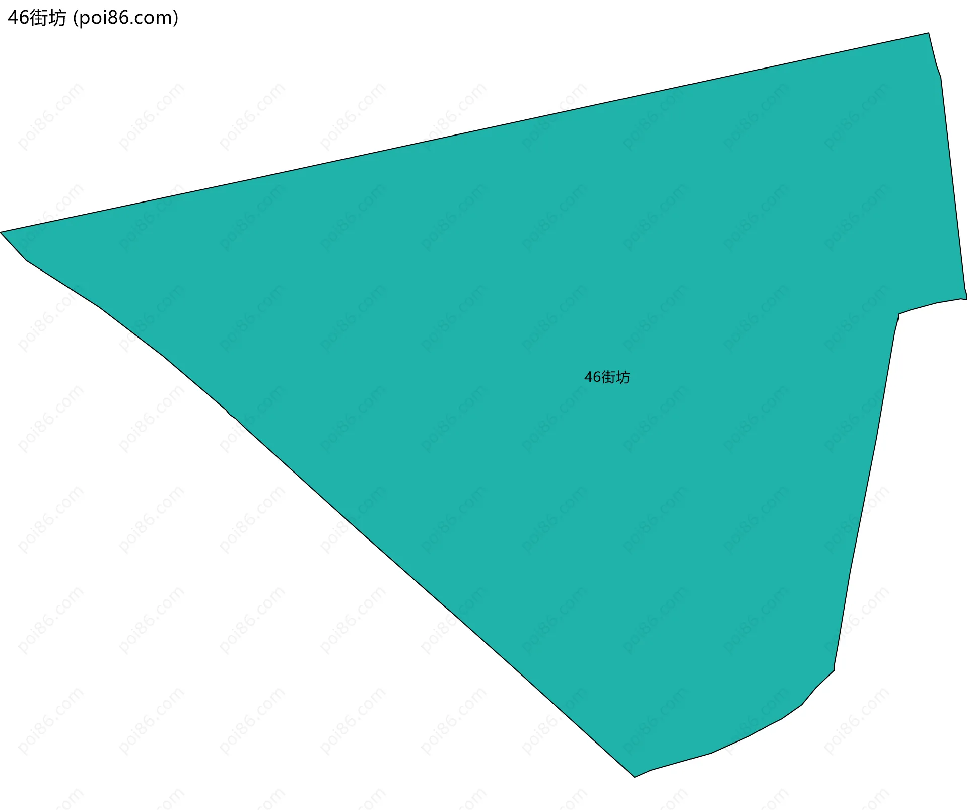 46街坊边界地图