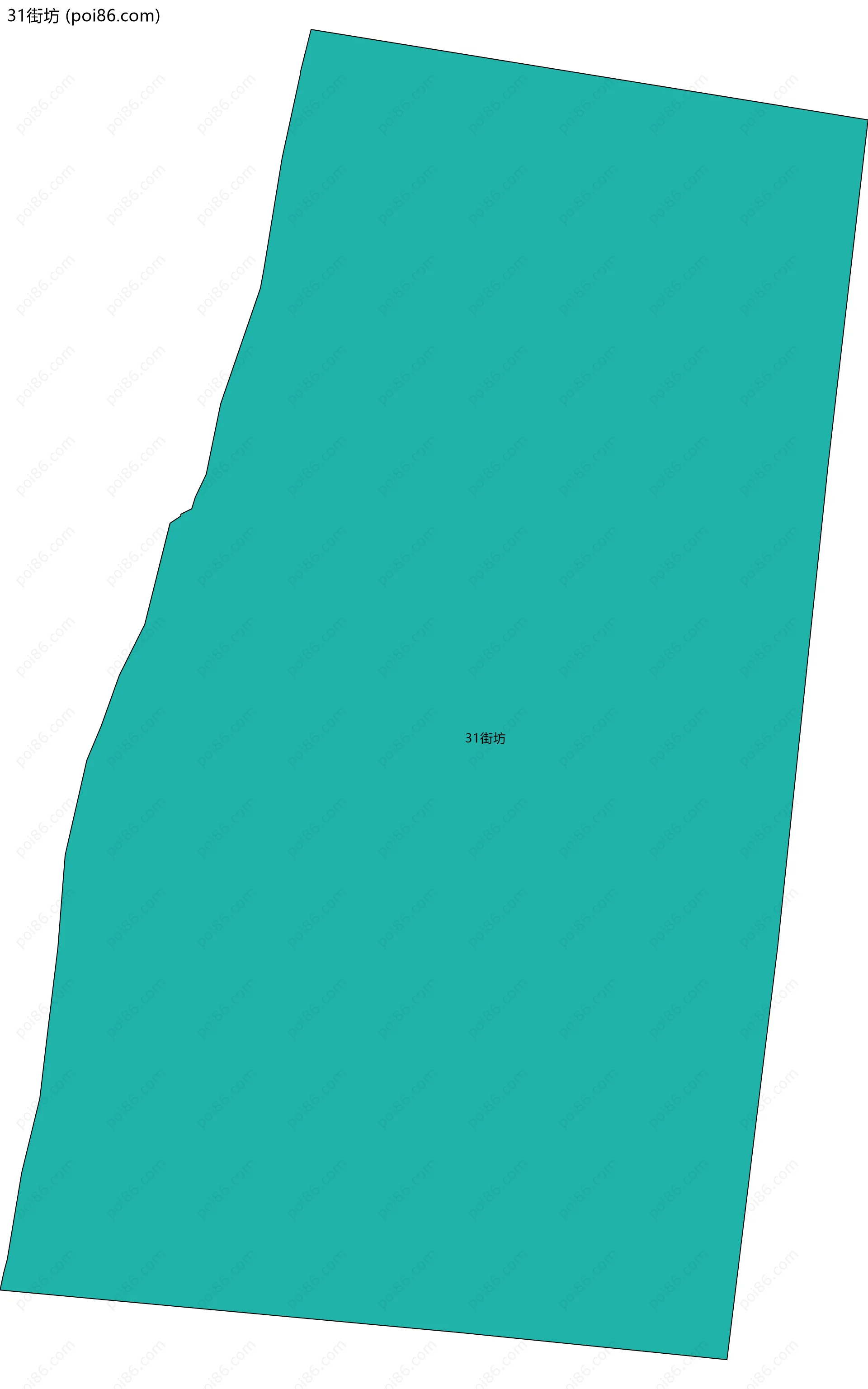 31街坊边界地图