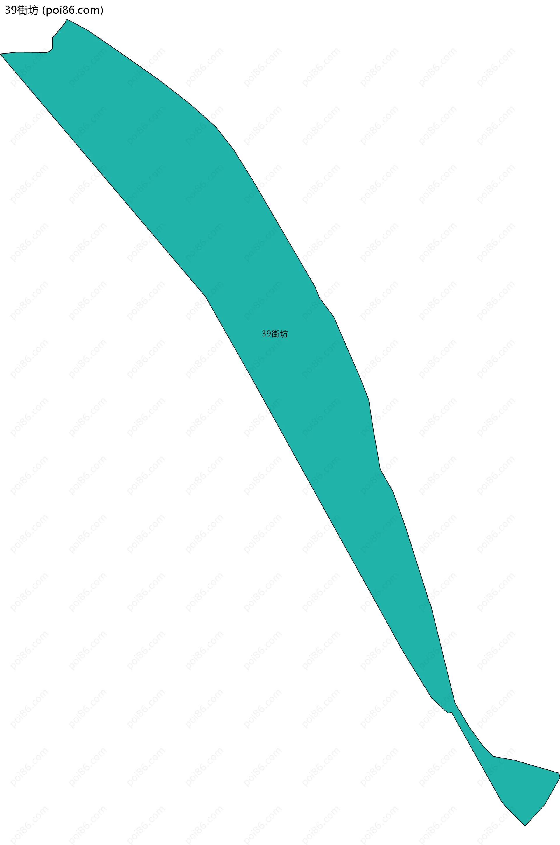 39街坊边界地图