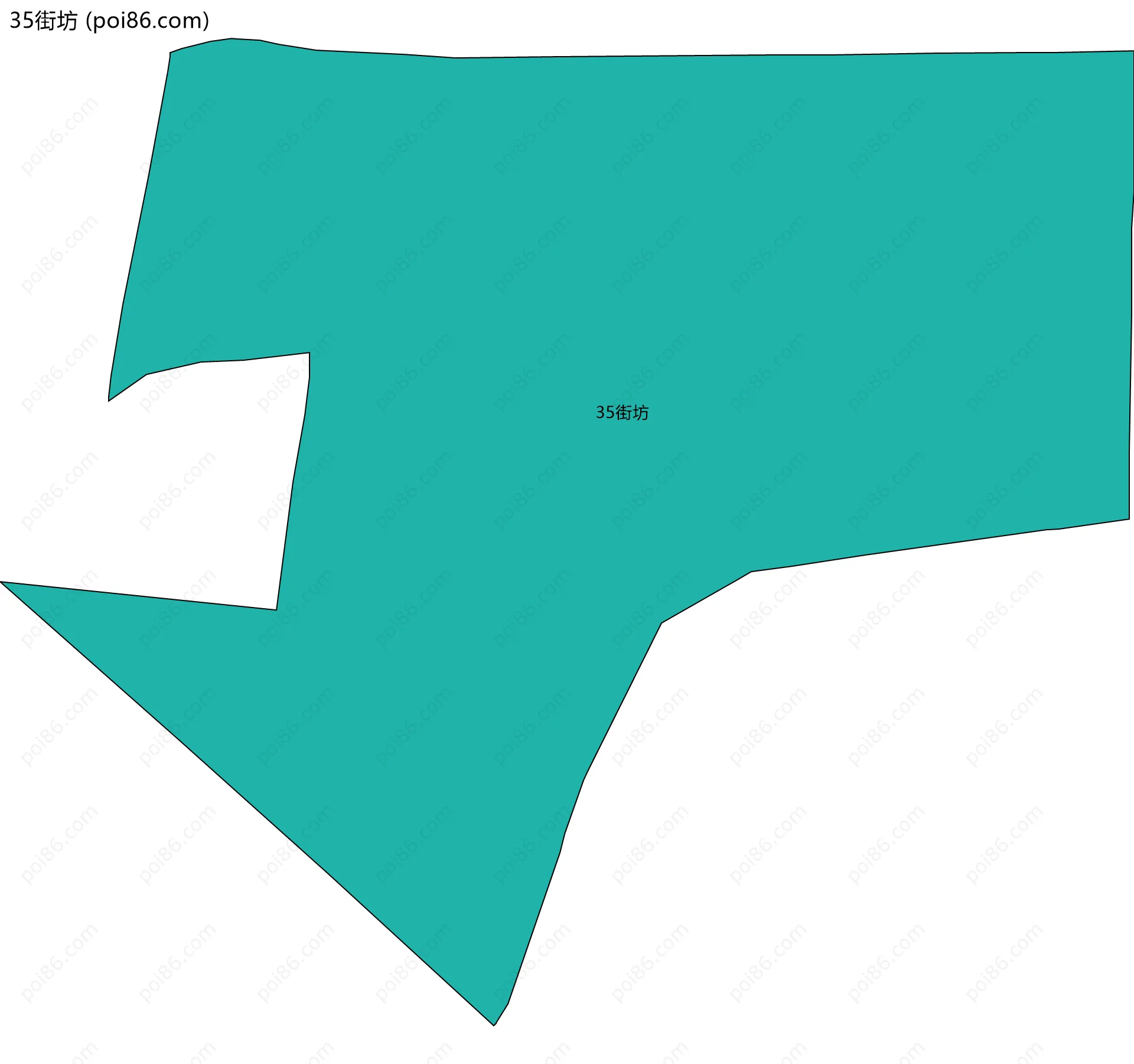 35街坊边界地图