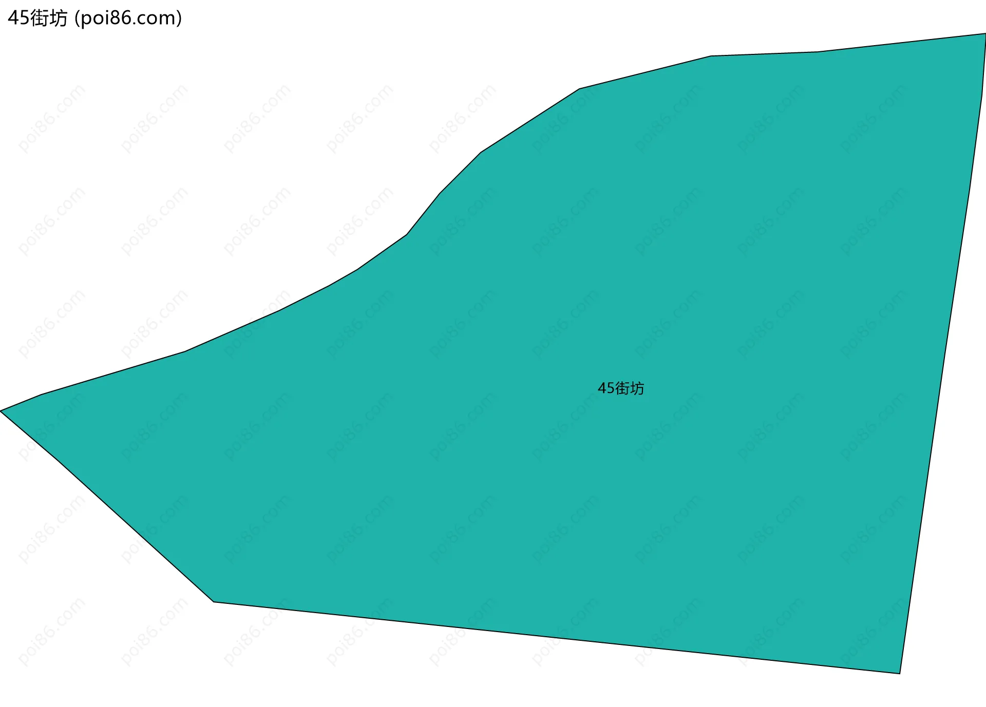 45街坊边界地图