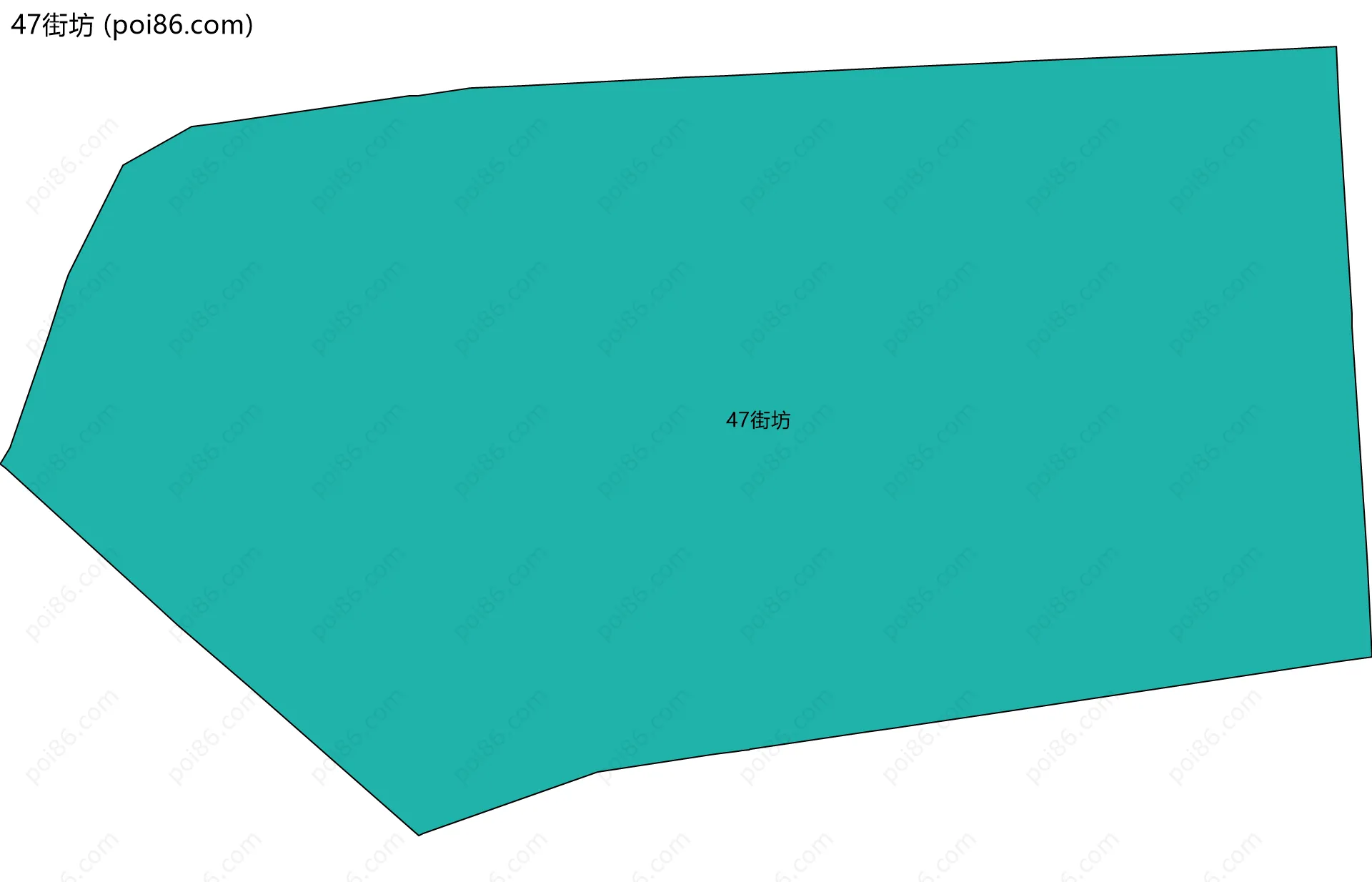 47街坊边界地图