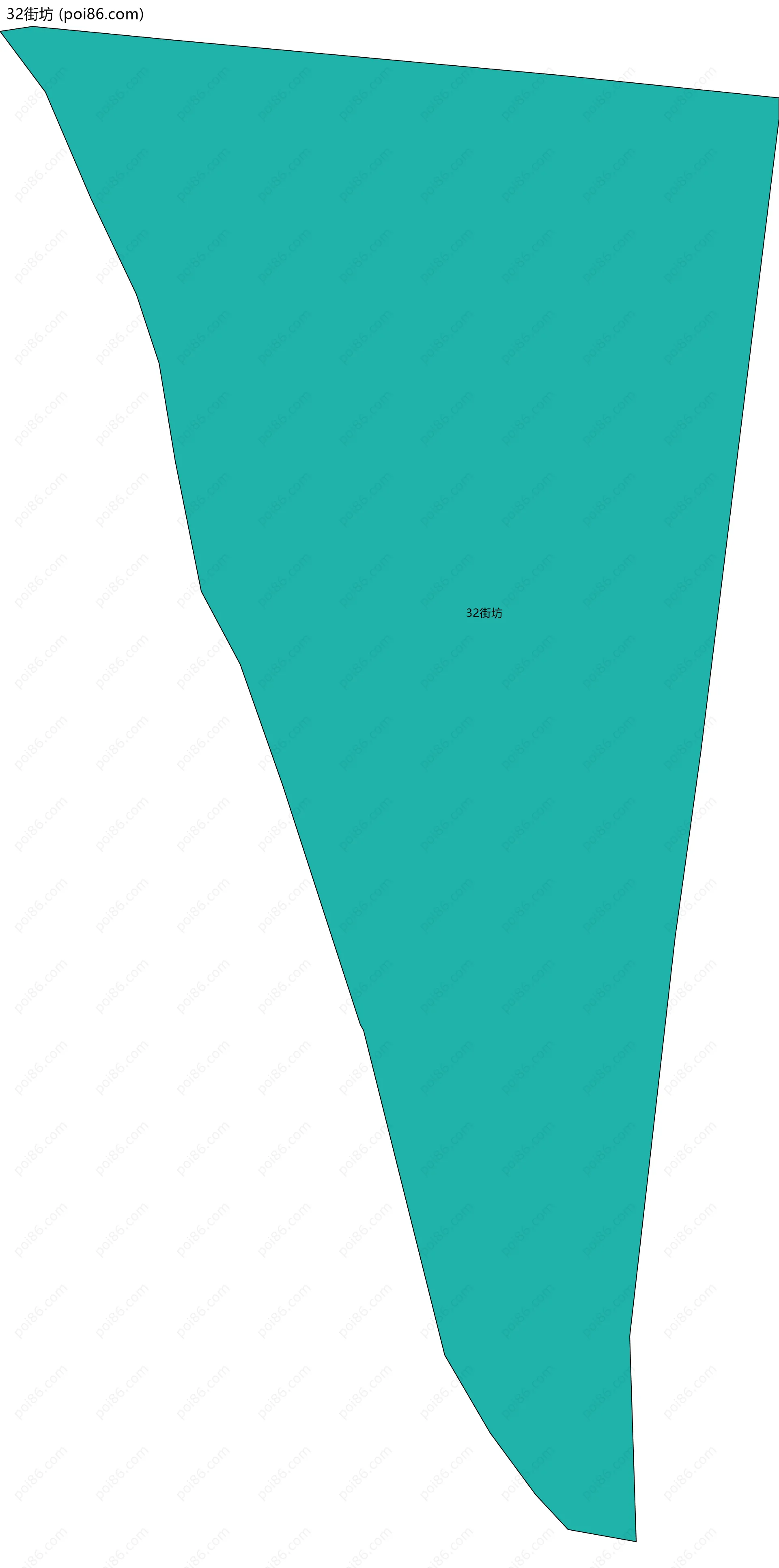 32街坊边界地图