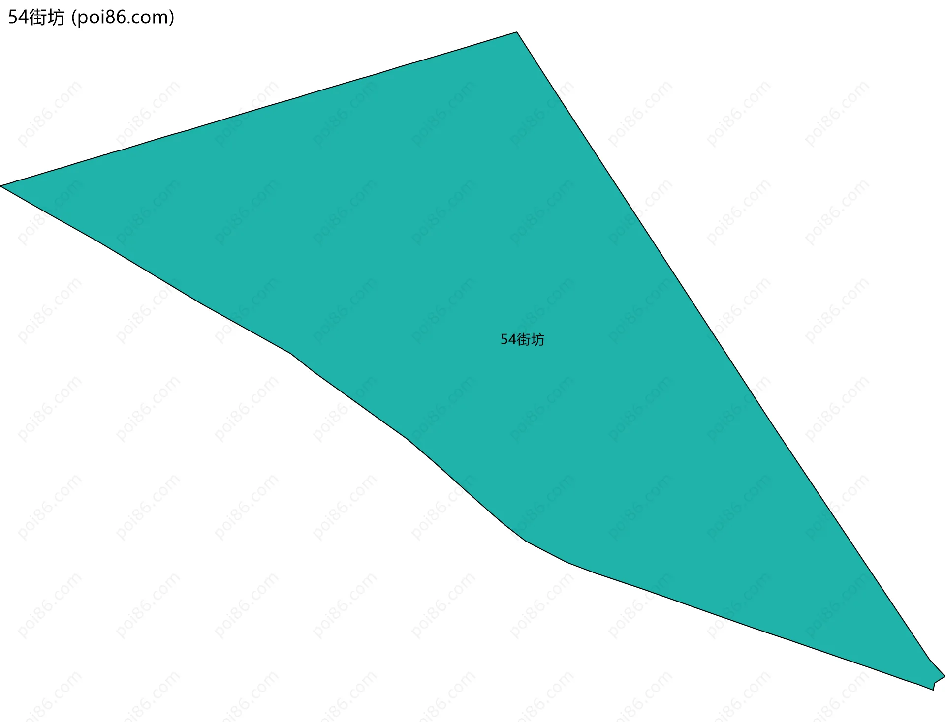 54街坊边界地图