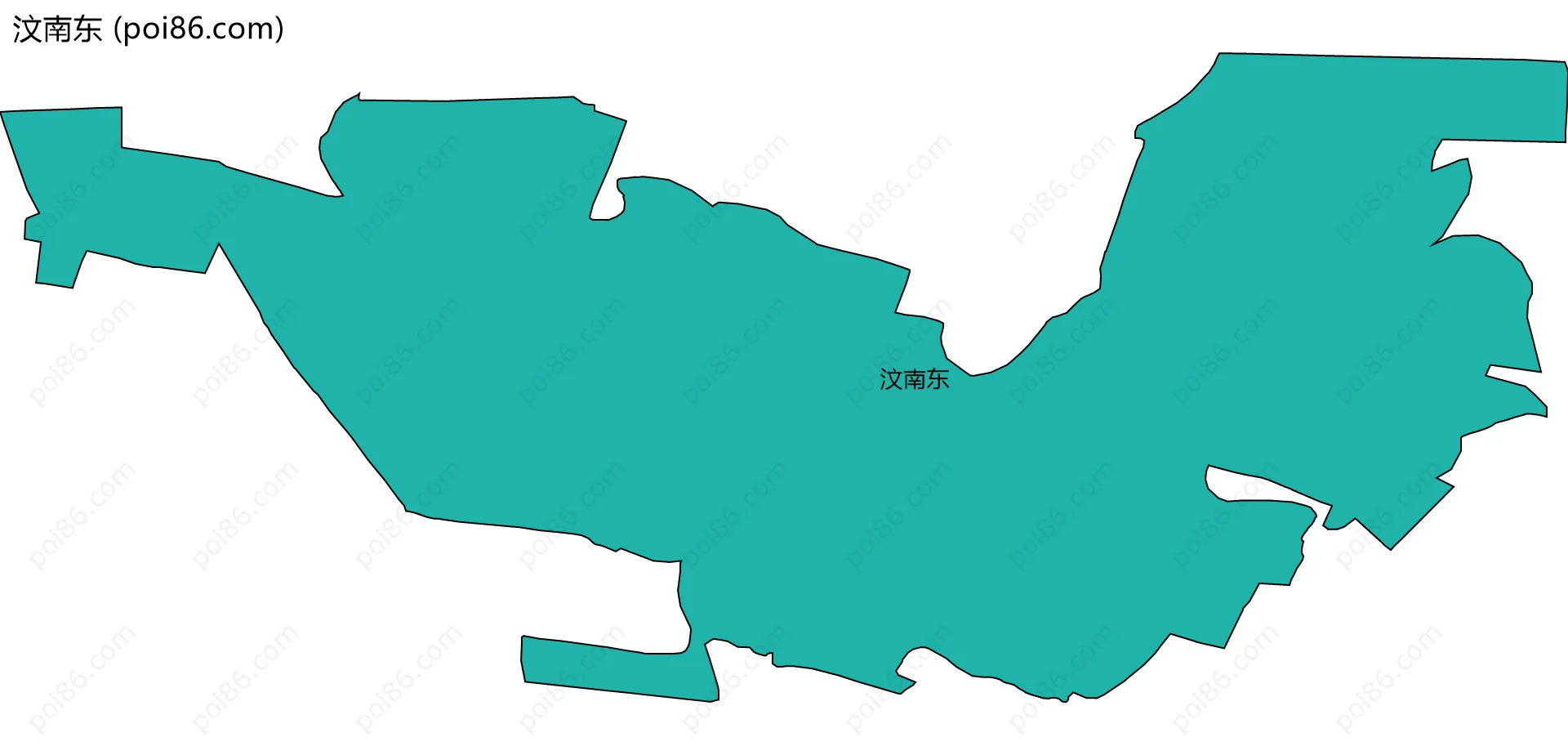 汶南东边界地图