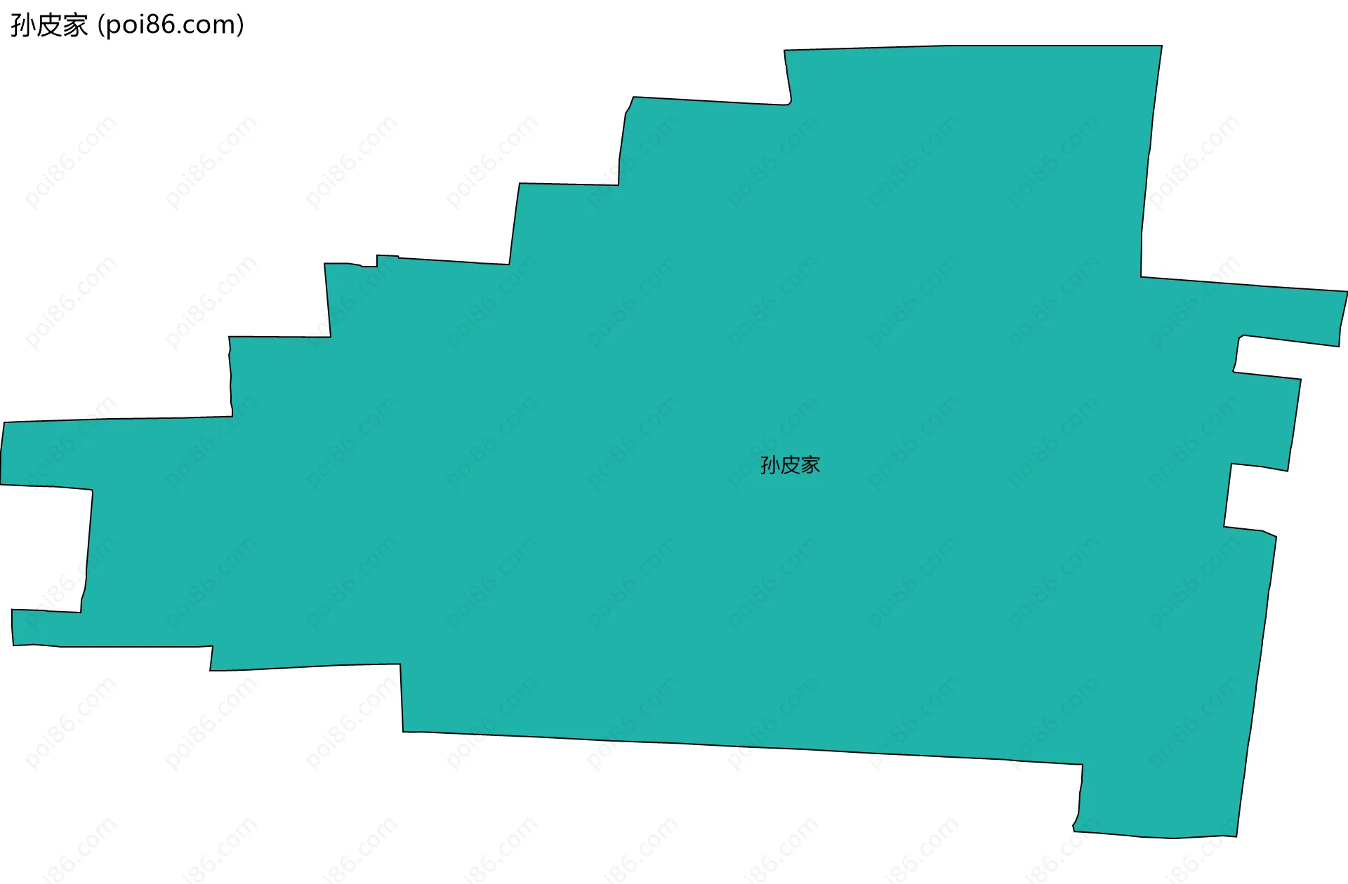 孙皮家边界地图