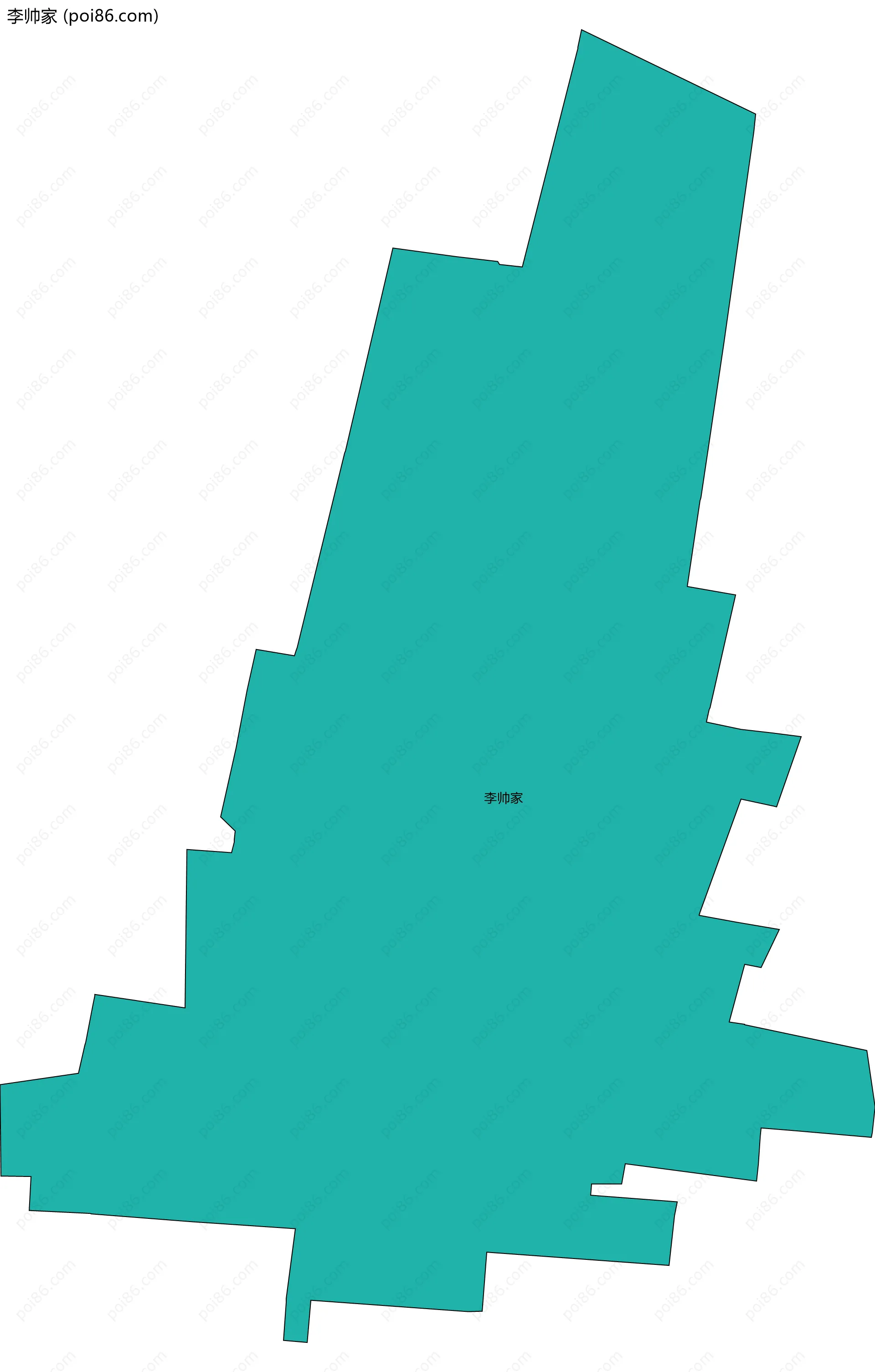 李帅家边界地图