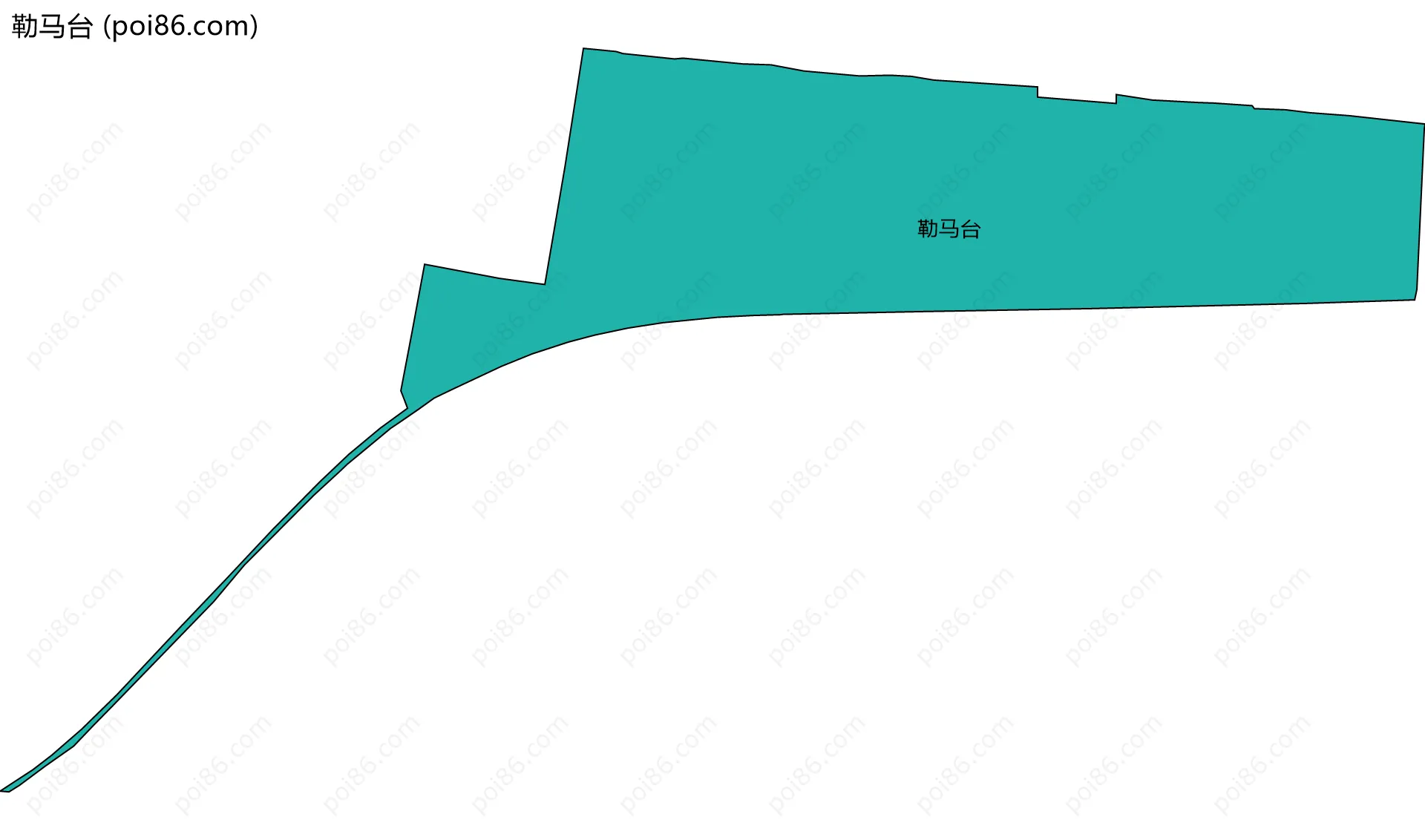 勒马台边界地图