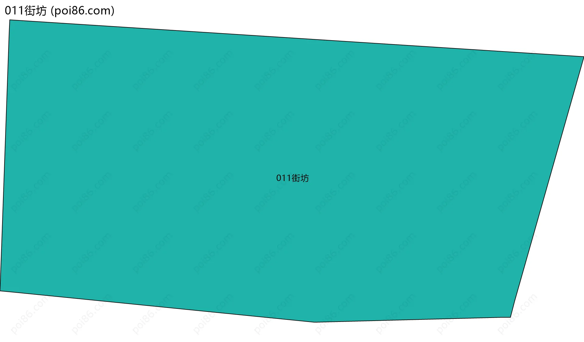 011街坊边界地图