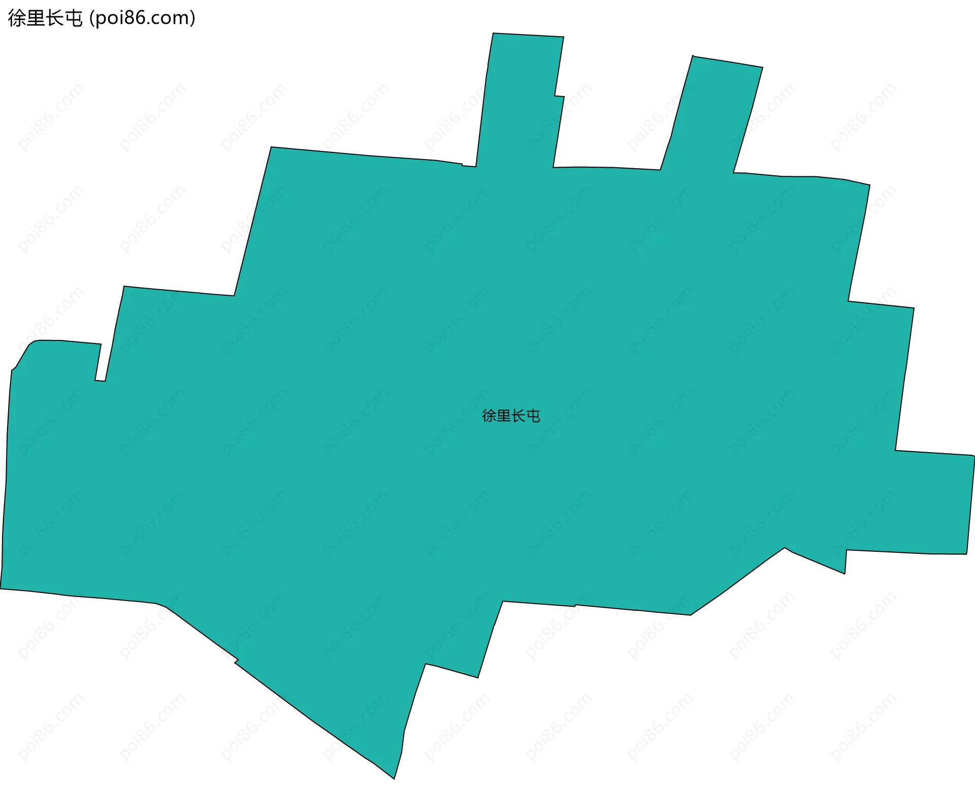 徐里长屯边界地图