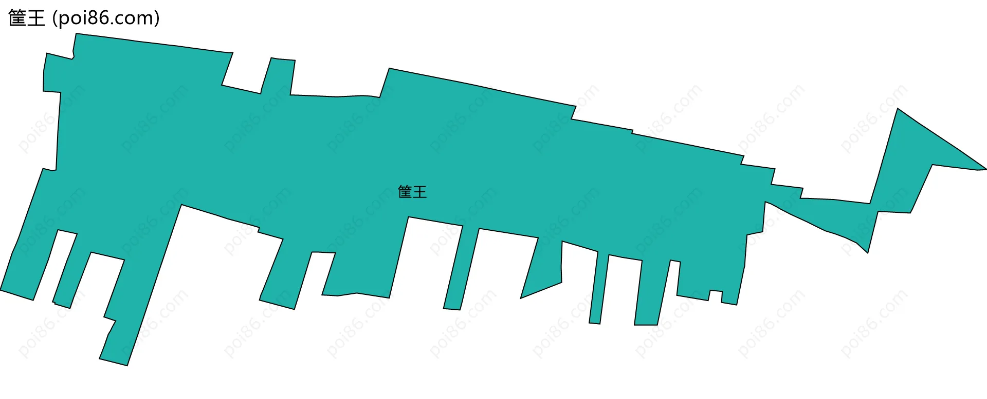 筐王边界地图