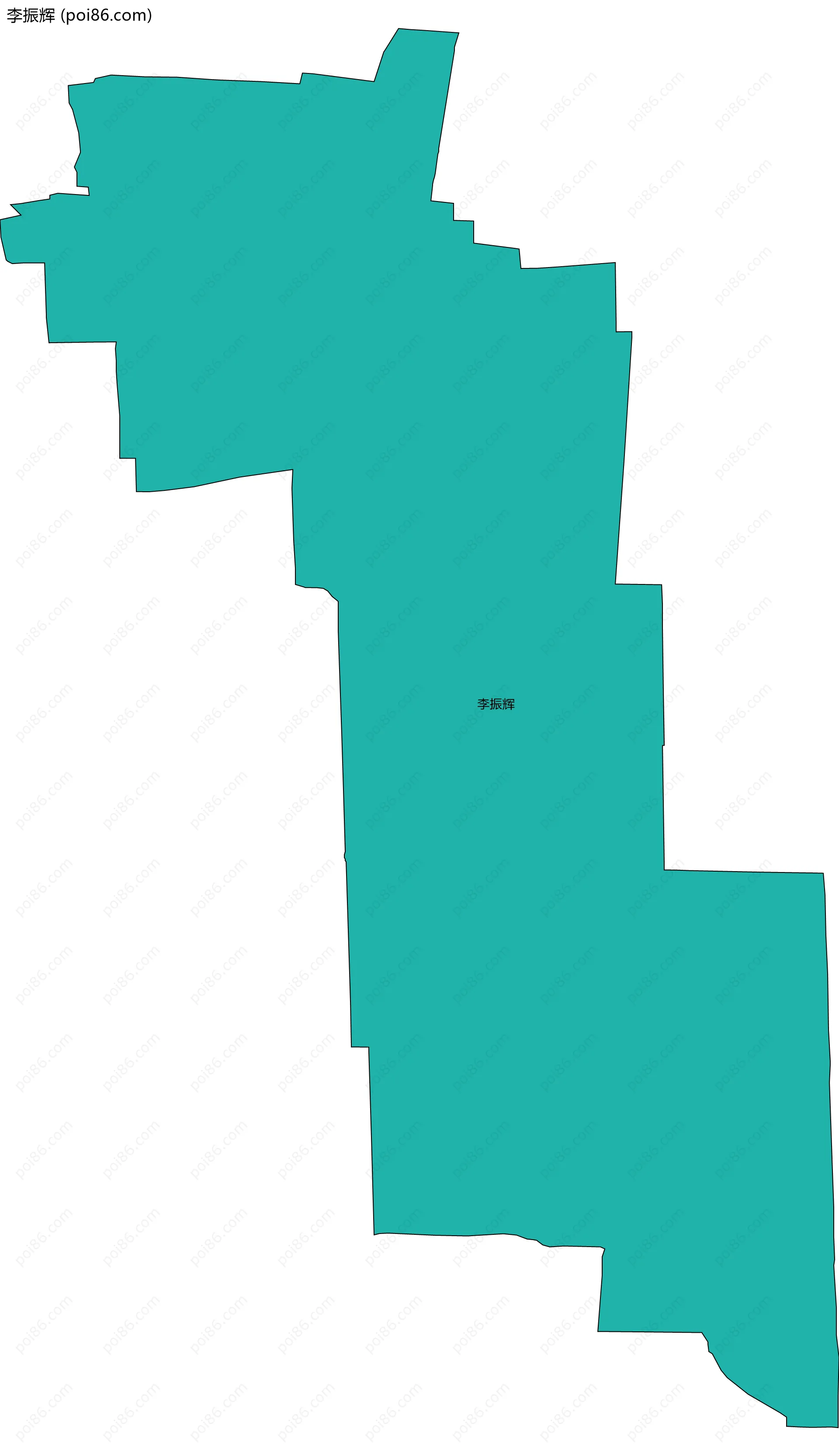 李振辉边界地图