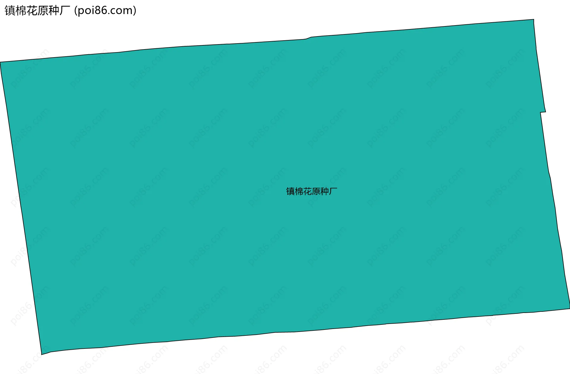 镇棉花原种厂边界地图