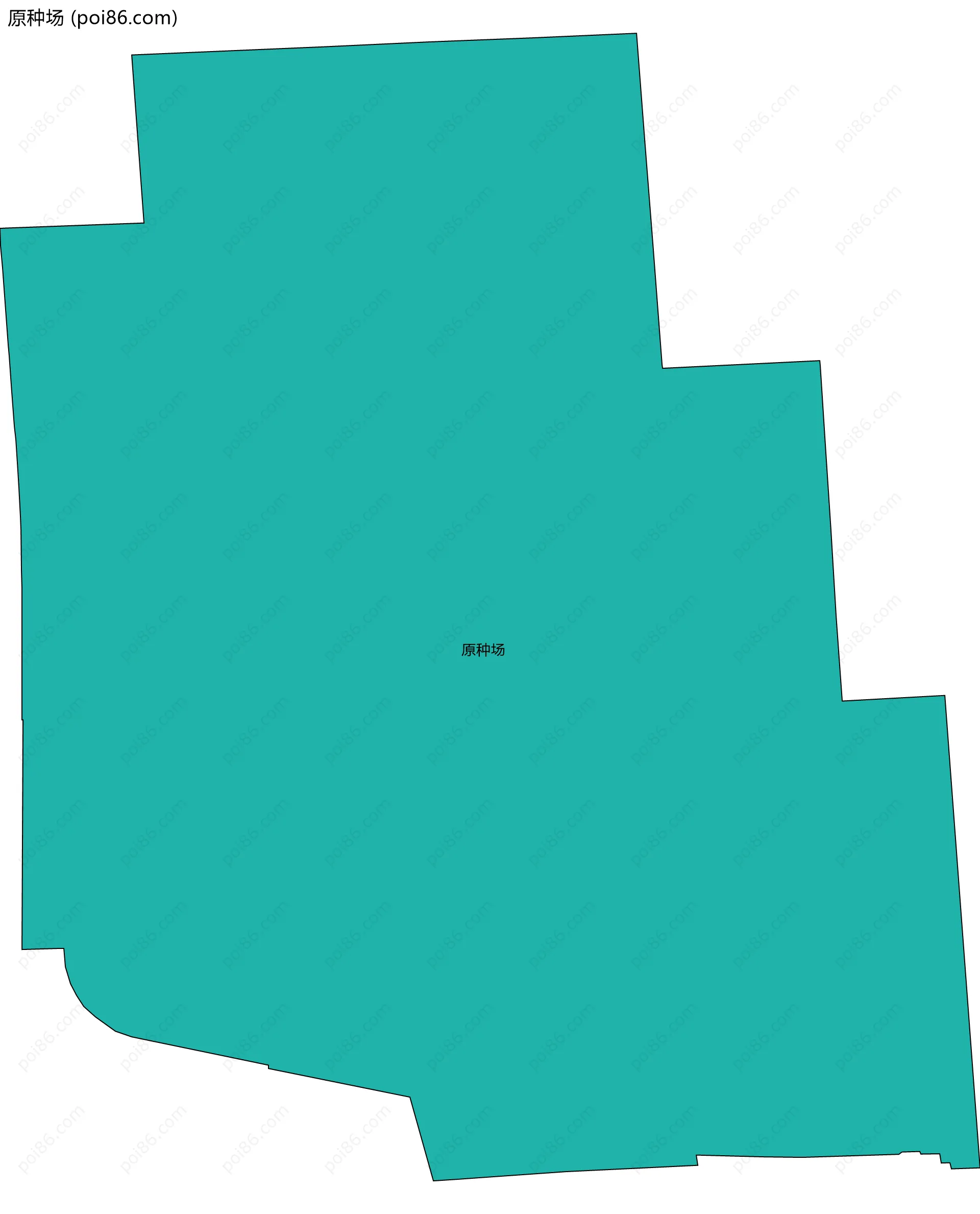 原种场边界地图