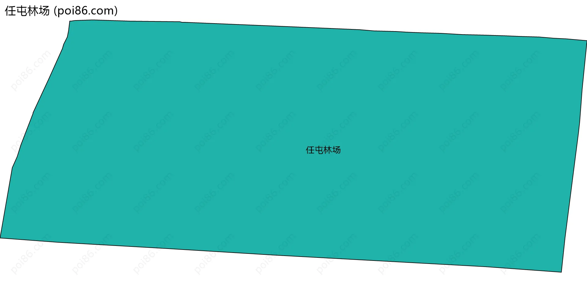 任屯林场边界地图