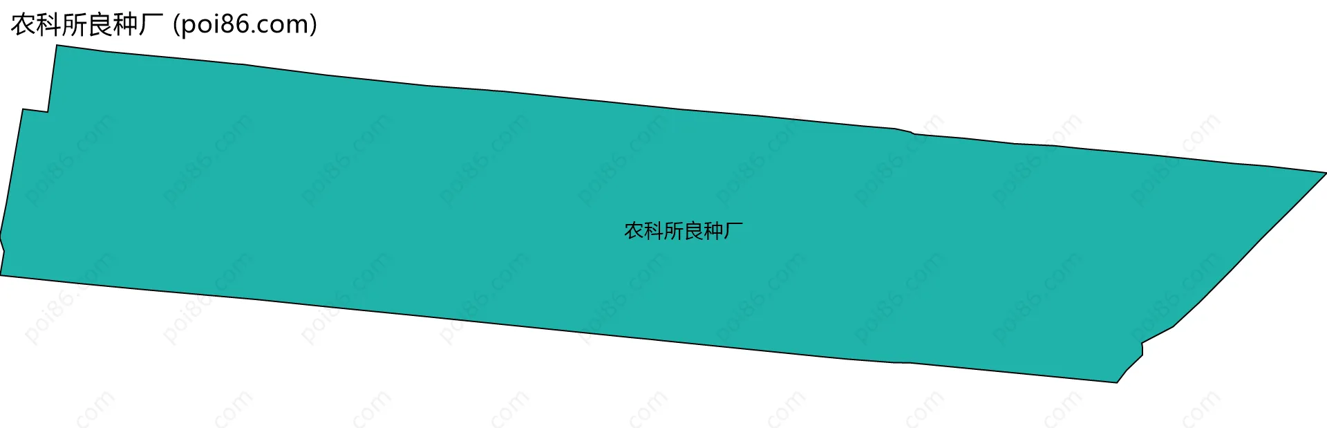 农科所良种厂边界地图