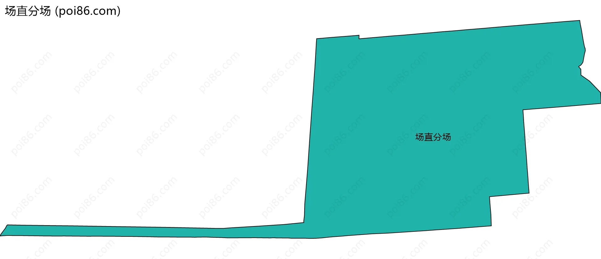 场直分场边界地图