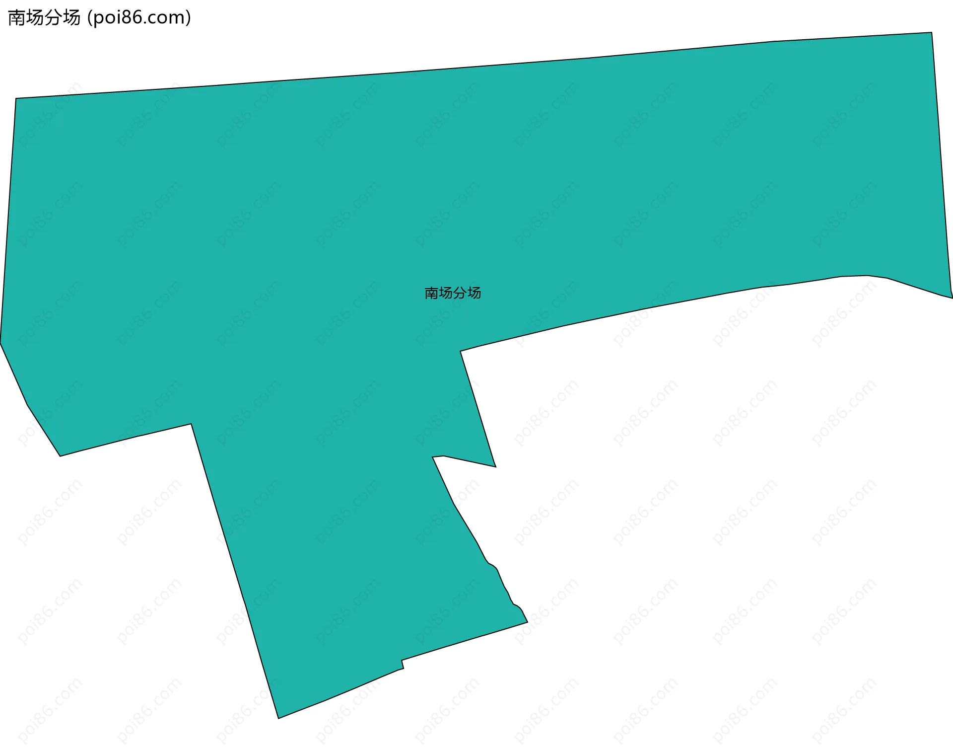 南场分场边界地图