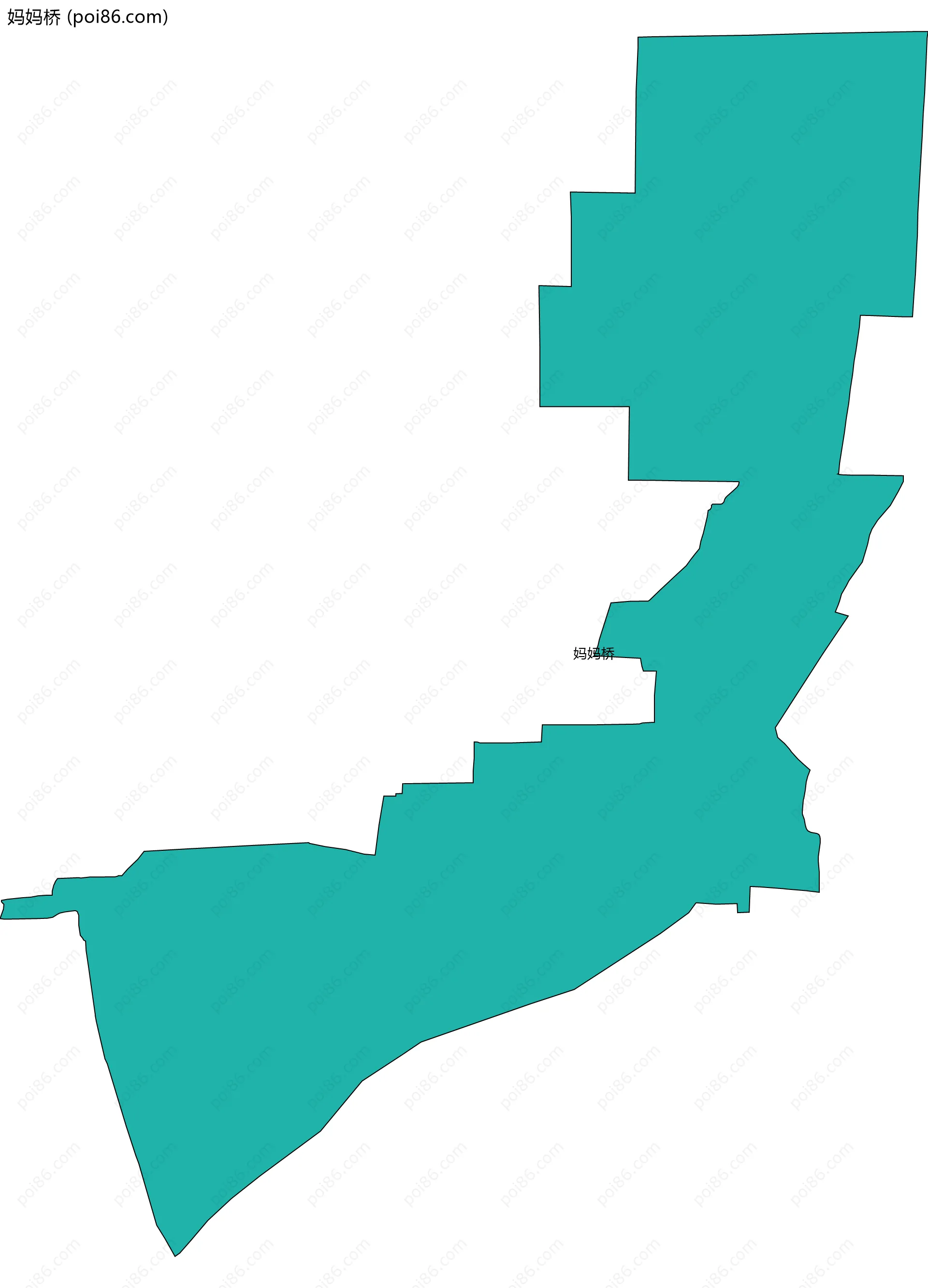 妈妈桥边界地图