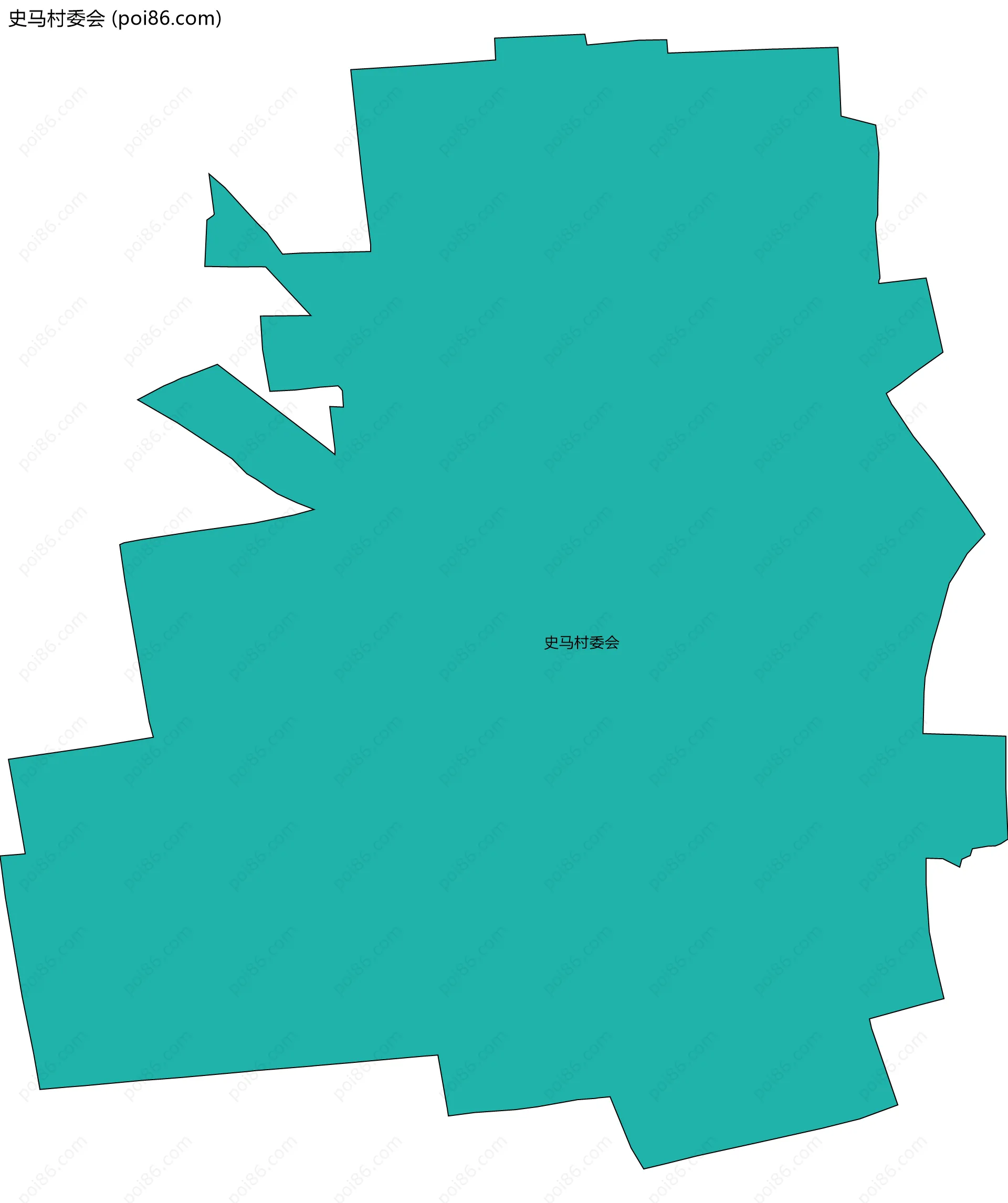 史马村委会边界地图