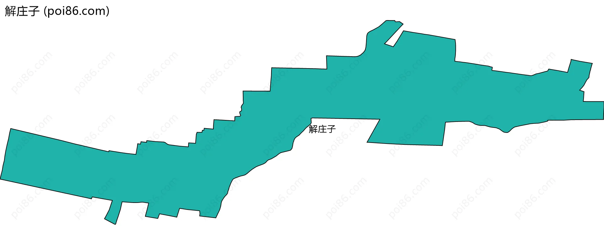 解庄子边界地图