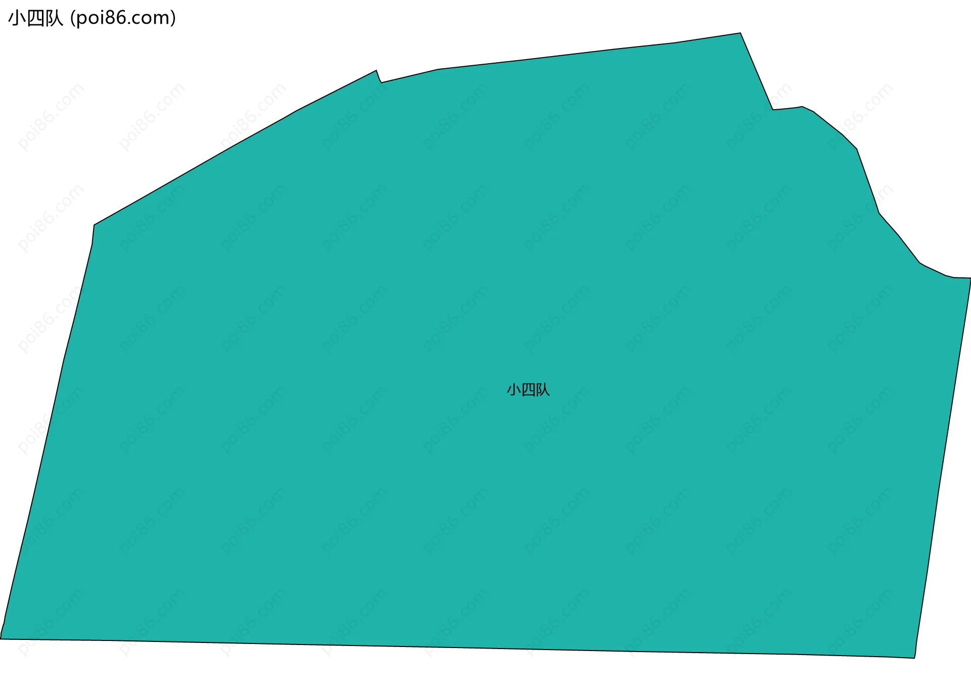 小四队边界地图