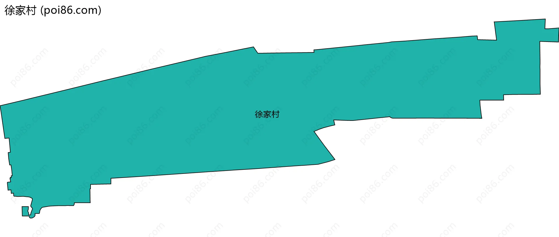 徐家村边界地图