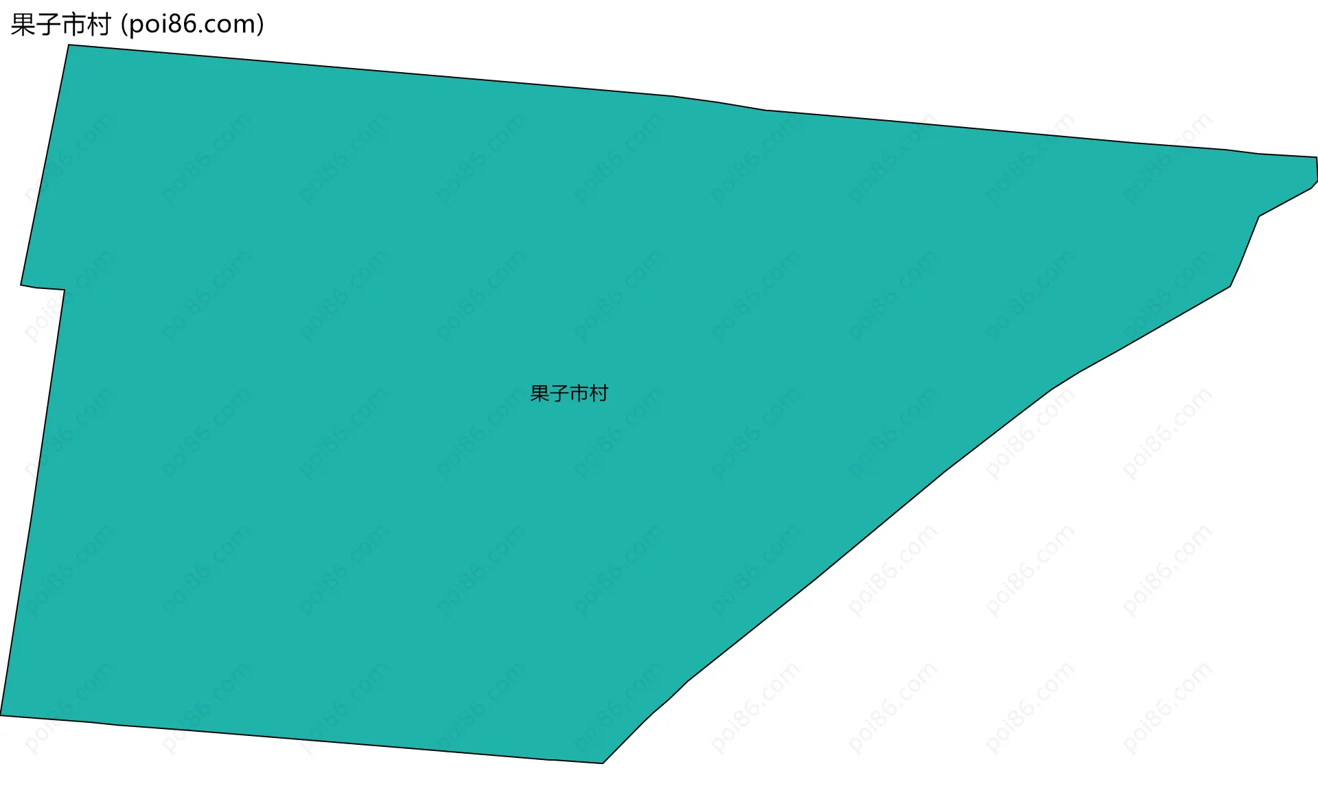 果子市村边界地图
