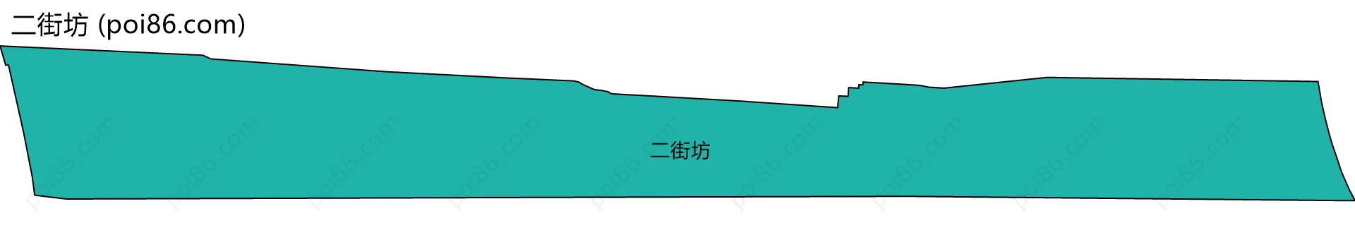 二街坊边界地图