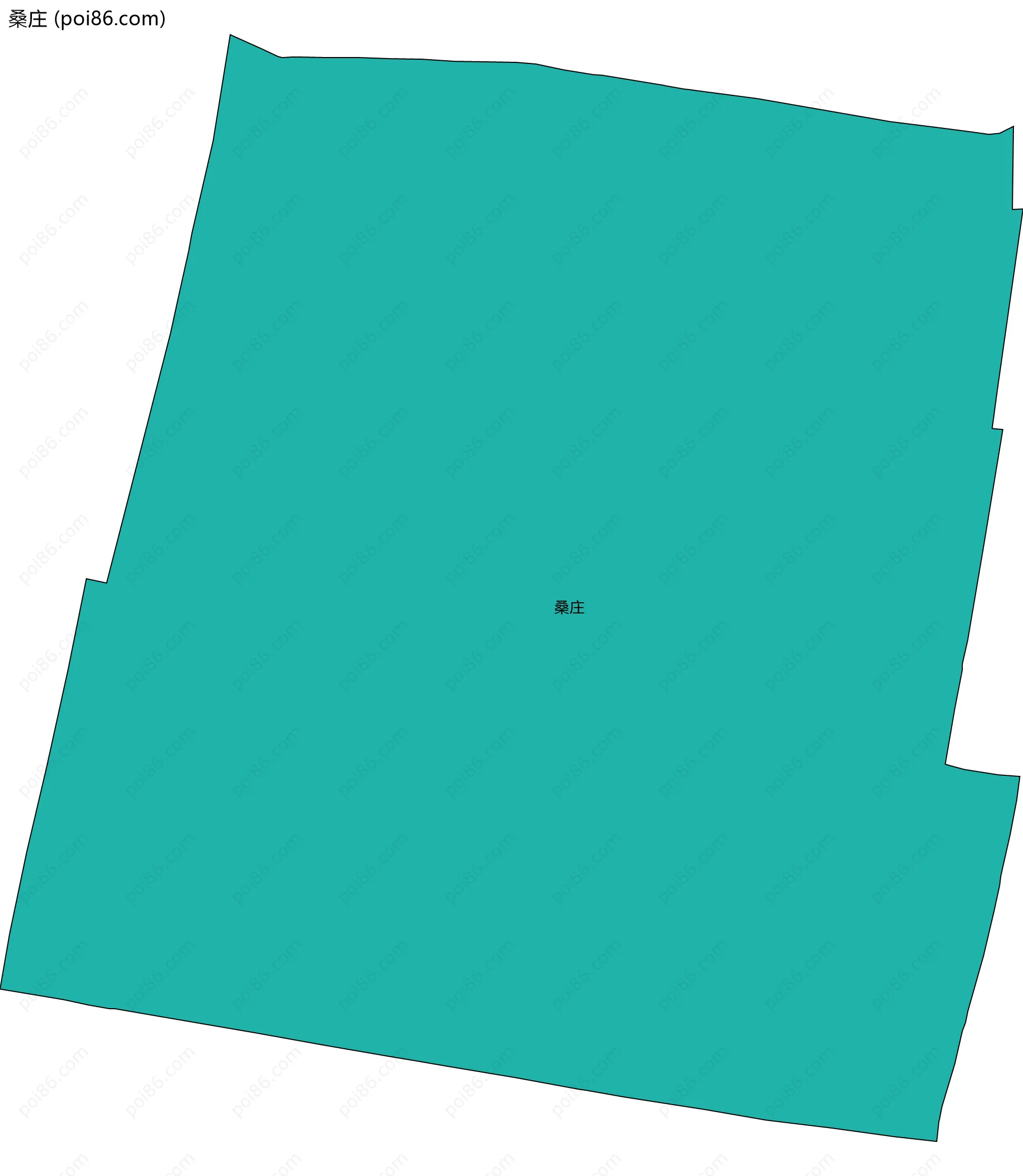 桑庄边界地图